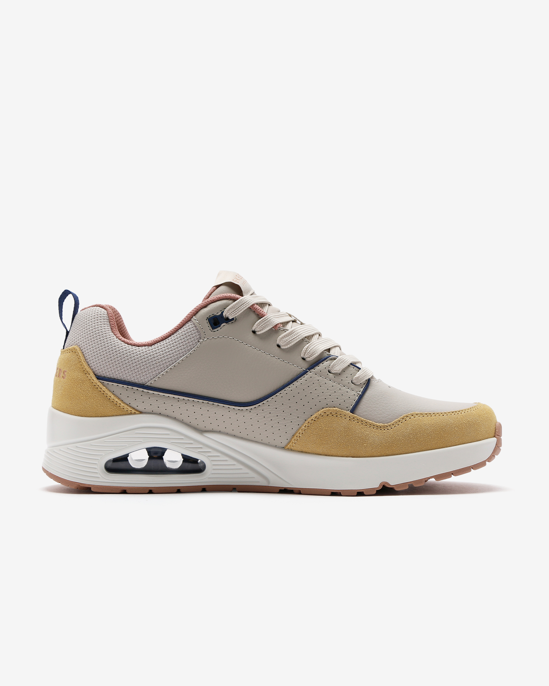 Skechers Uno - Retro One Erkek Bej Sneakers 183020 NTYL