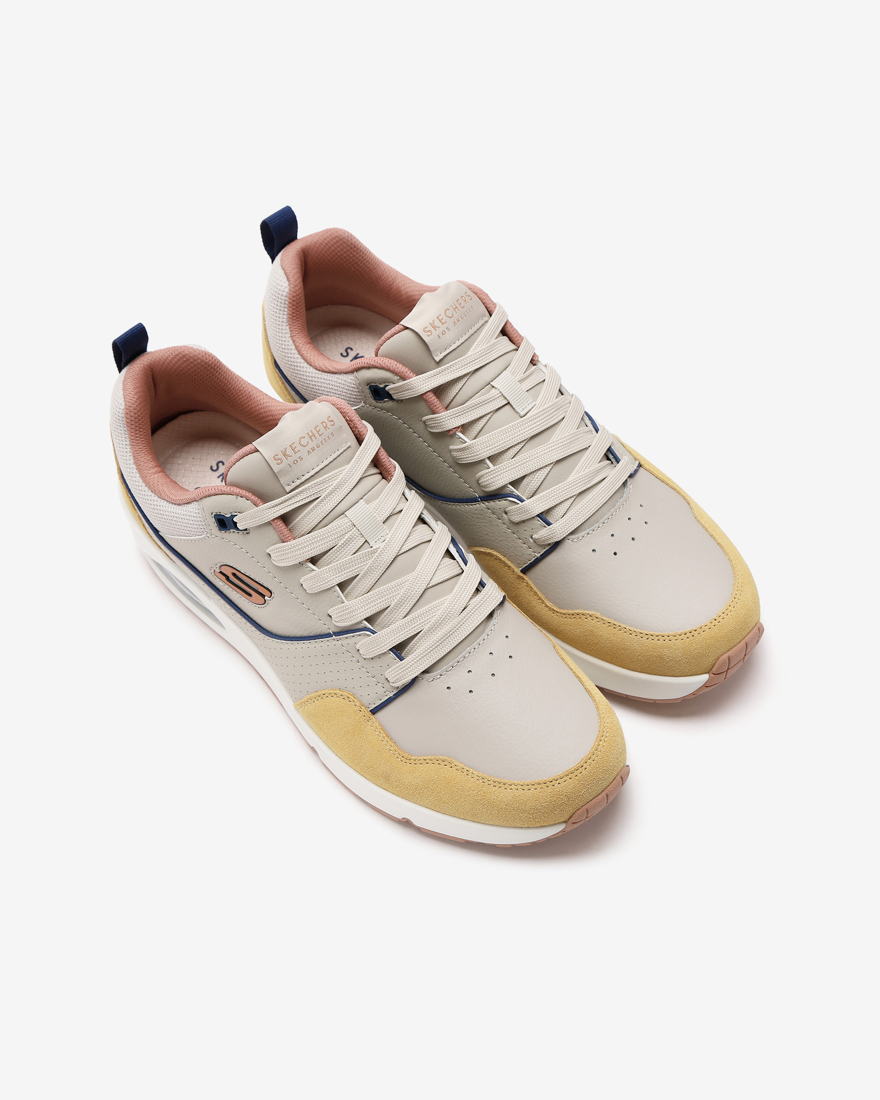 Skechers Uno - Retro One Erkek Bej Sneakers 183020 NTYL