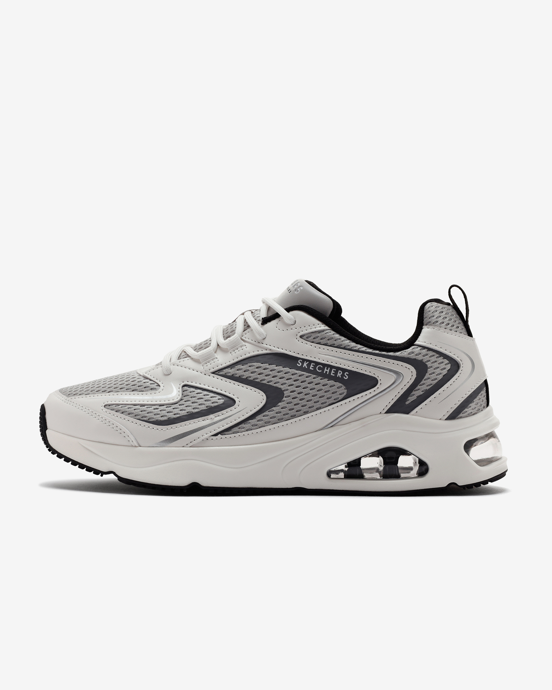 Skechers Tres - Air Uno - Kolme Ilmaa Erkek Gri Sneakers 183079 LTGY
