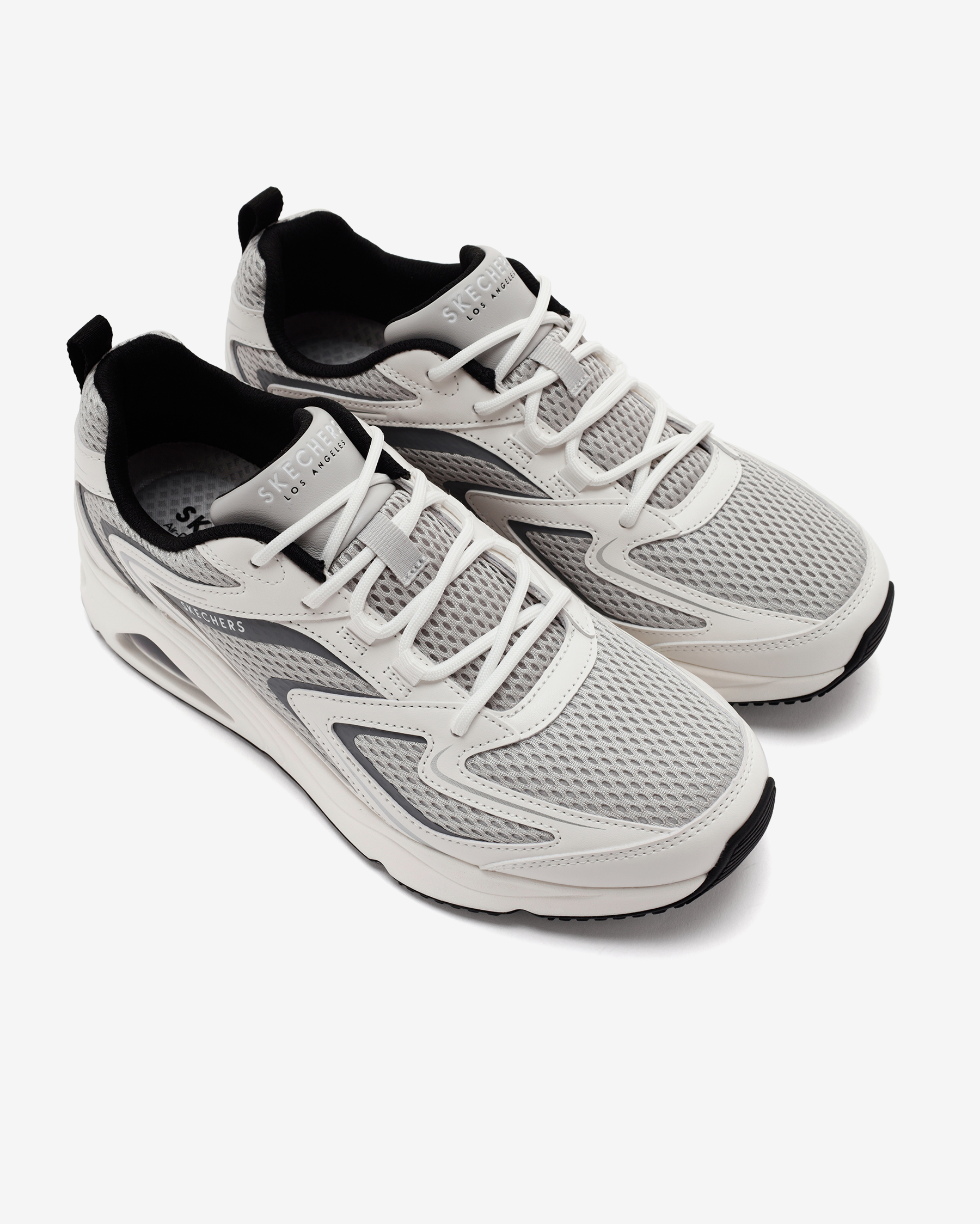 Skechers Tres - Air Uno - Kolme Ilmaa Erkek Gri Sneakers 183079 LTGY