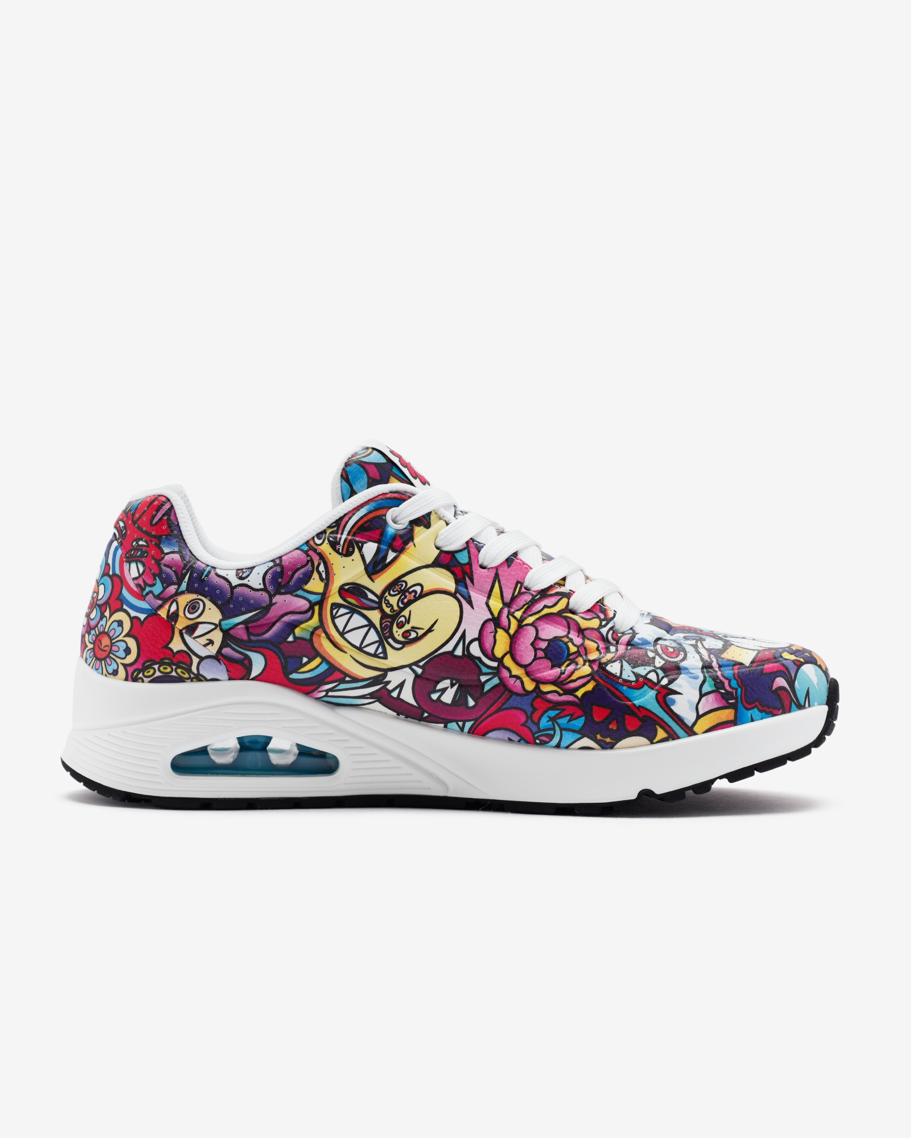 水彩画　Innertrip　s−2 Skechers Uno - Color Vexx Doodle Erkek Çok Renkli Sneakers 183500 MLT