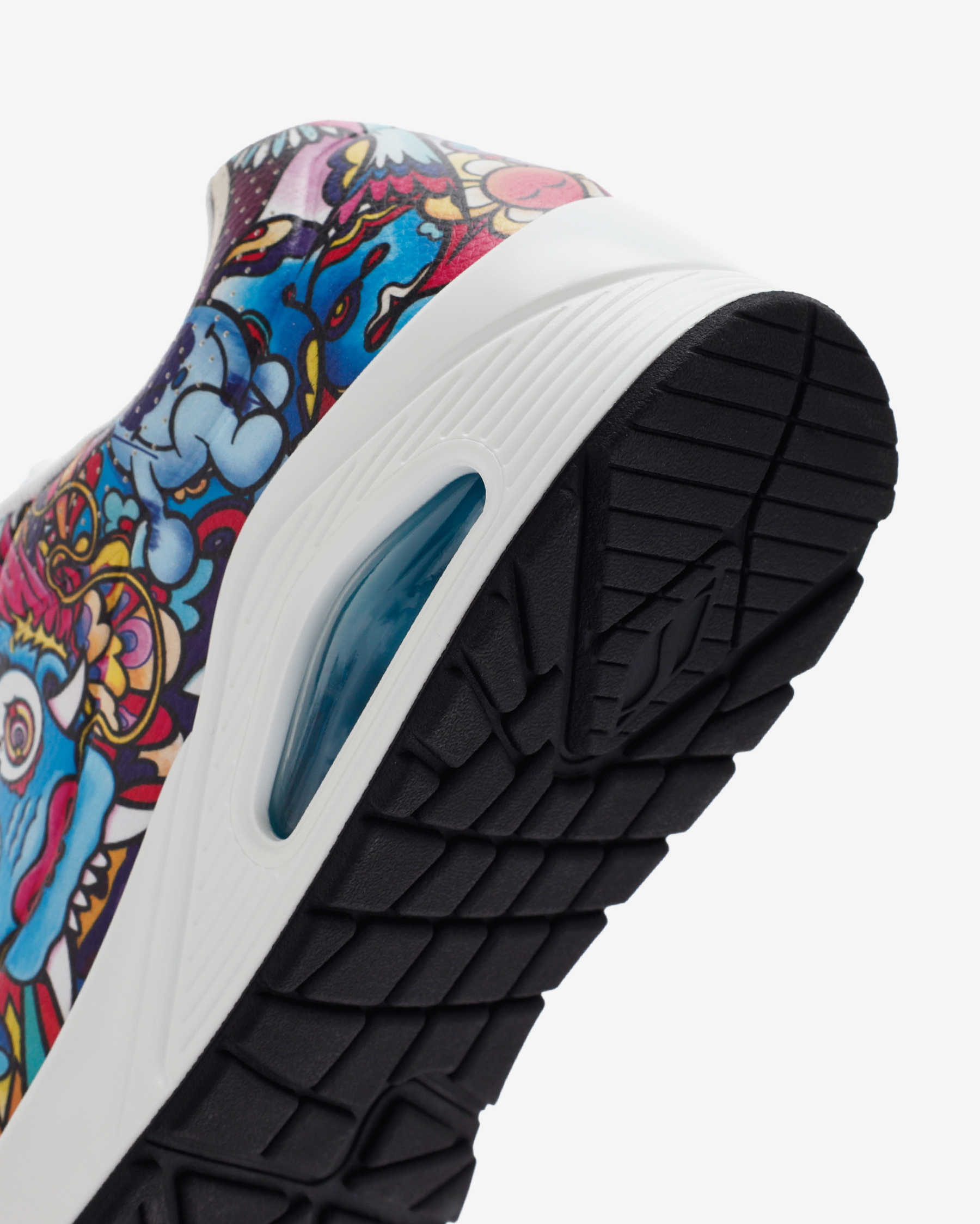 Skechers Uno - Color Vexx Doodle Erkek Çok Renkli Sneakers 183500 MLT