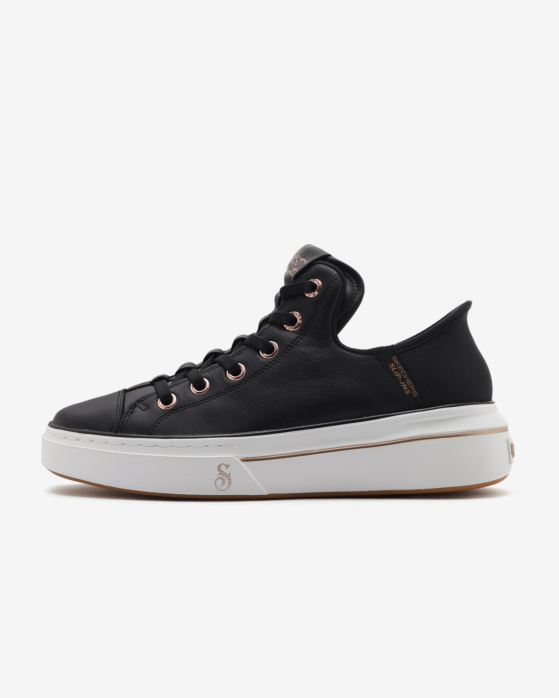 Skechers Snoop One - Og Leather Kadın Siyah Sneakers 186001 BLK