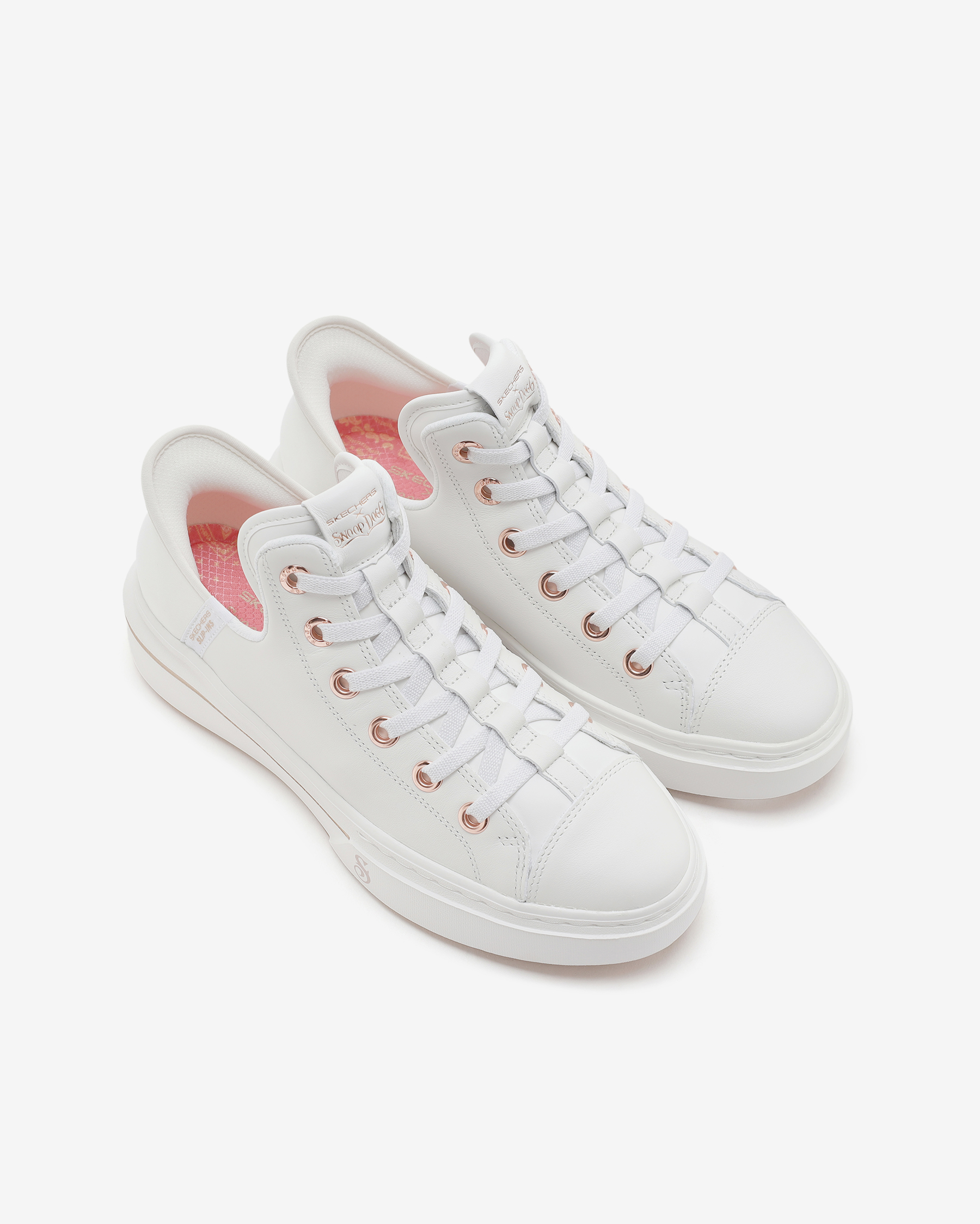 Skechers Snoop One - Og Leather Kadın Beyaz Sneakers 186001 WHT