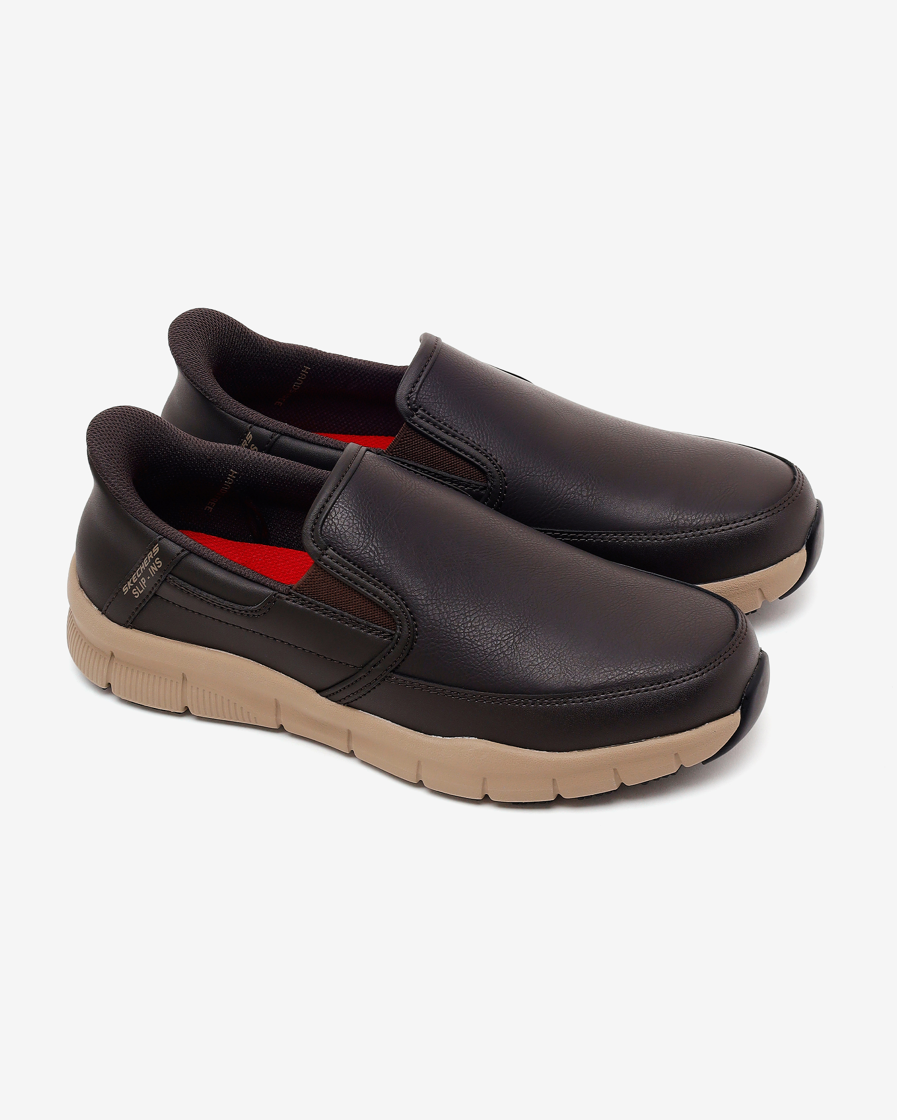 Skechers Nampa - Broxtin Erkek Kahverengi Günlük Ayakkabı 200304 CHOC