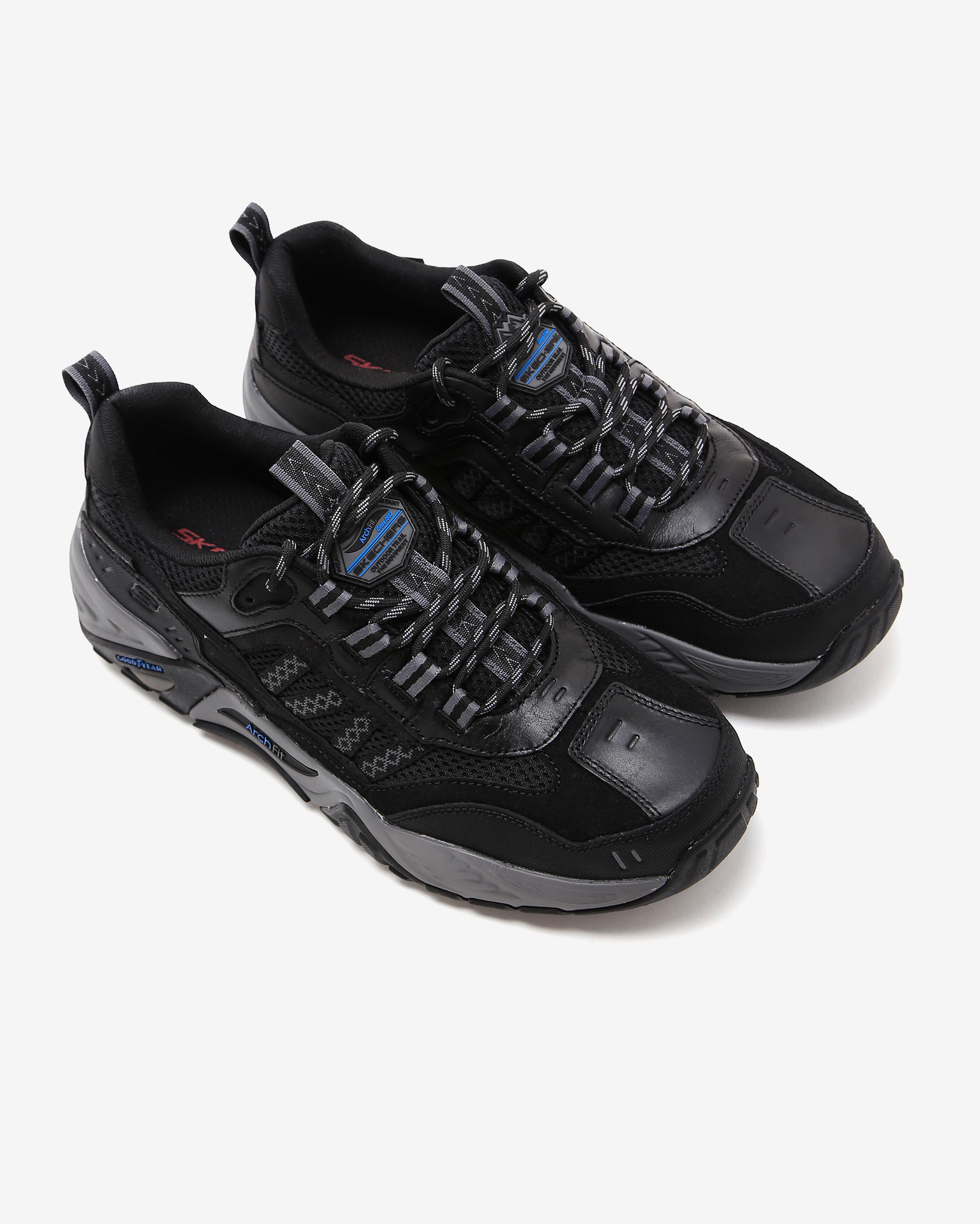 Skechers Arch Fit Recon - Jericko Erkek Siyah Outdoor Ayakkabı