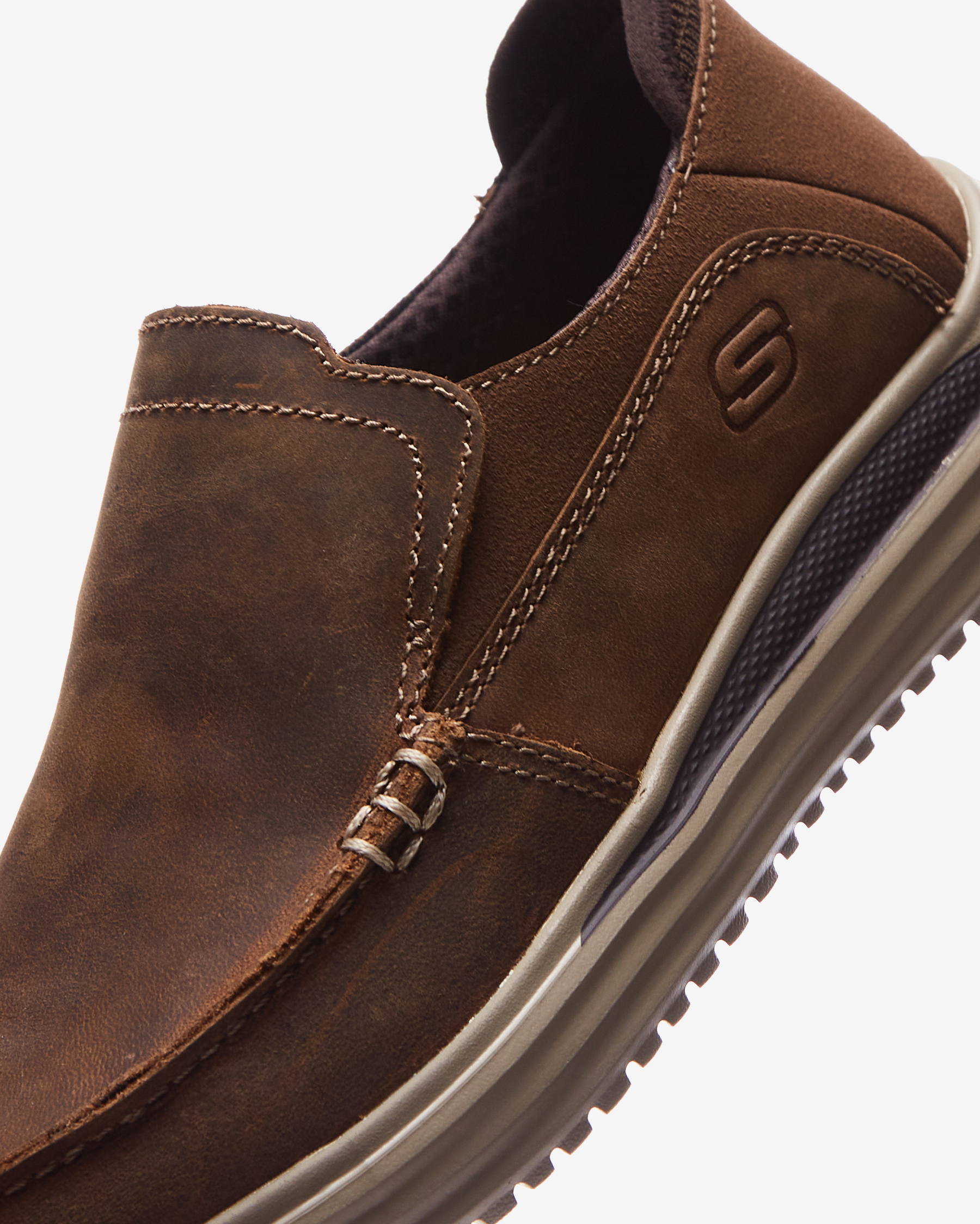 Skechers Proven - Relander Erkek Kahverengi Günlük Ayakkabı 204474 CDB