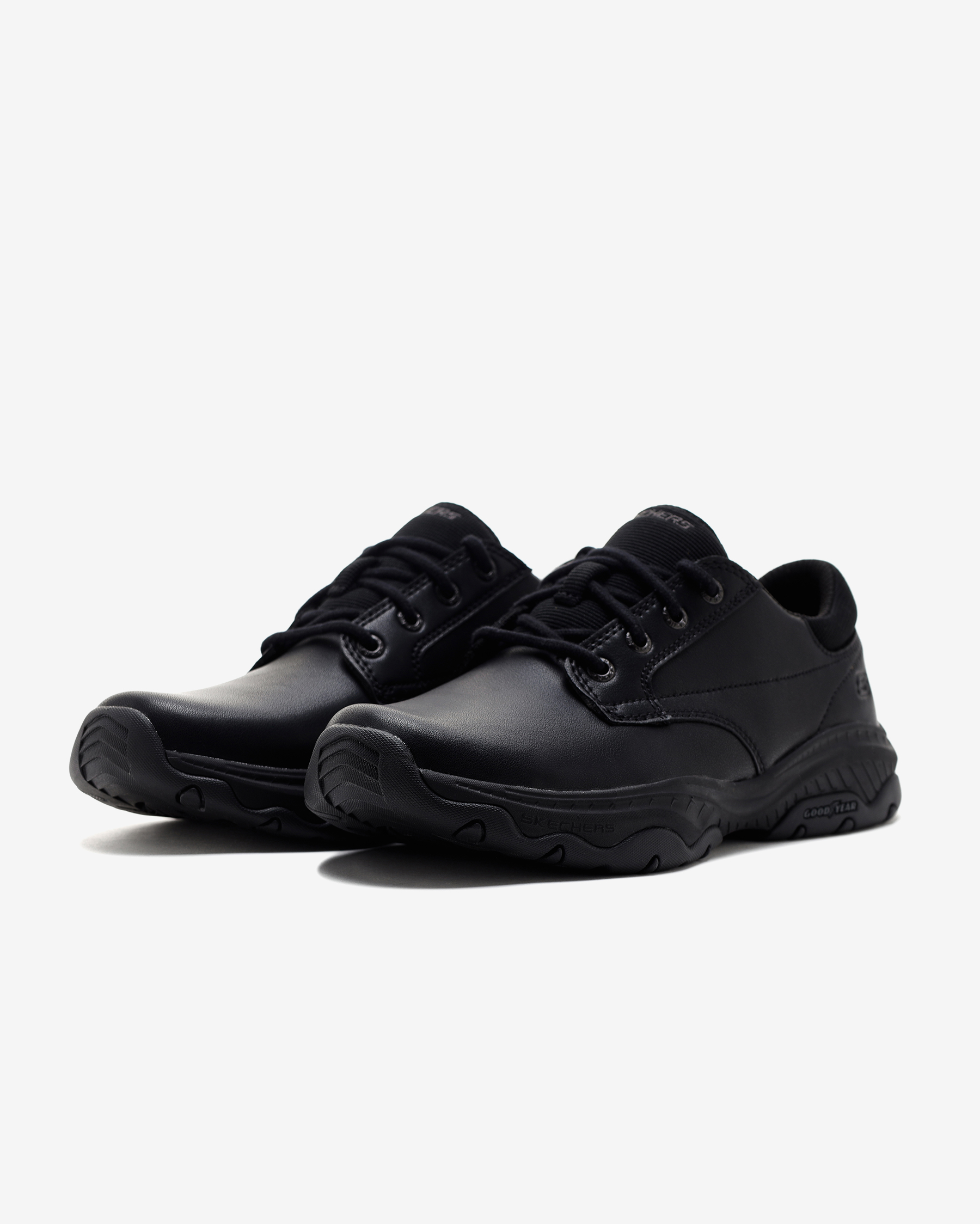 のん Skechers Craster - Fenzo Erkek Siyah Günlük Ayakkabı 204716 BBK