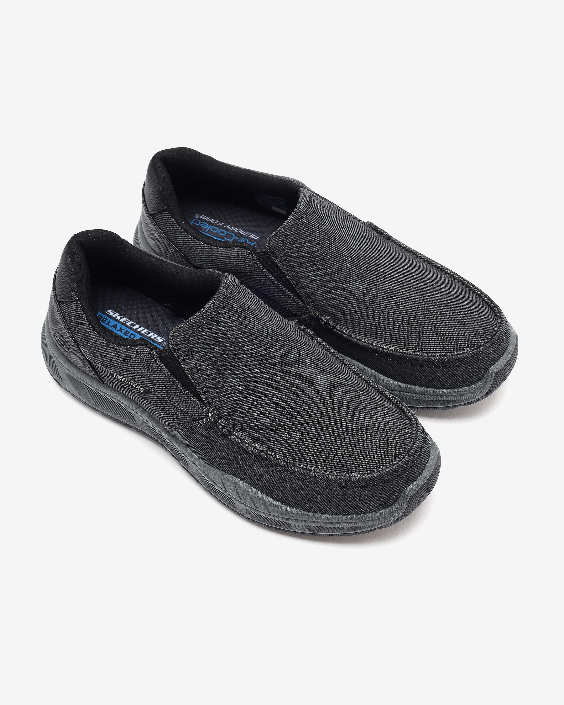 Skechers Cohagen - Vierra Erkek Siyah Günlük Ayakkabı 204848 BLK
