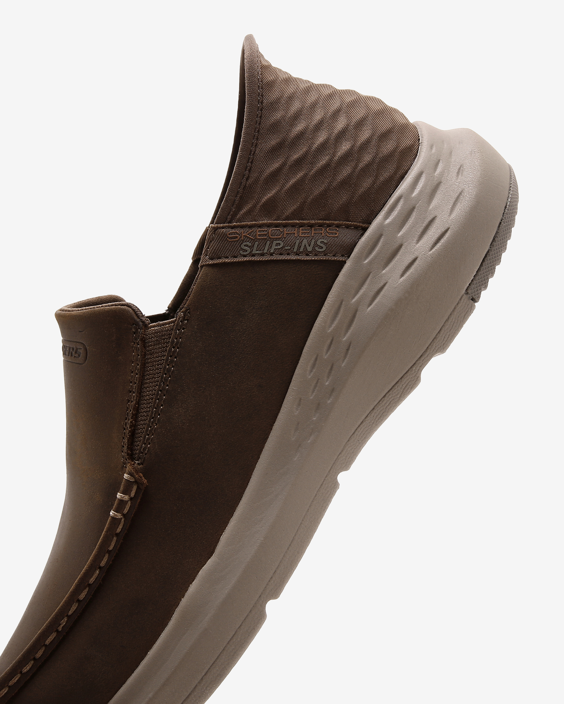 慎一 Skechers Slip-ins:parson - Oswin Erkek Bej Günlük Ayakkabı 204866 DSRT
