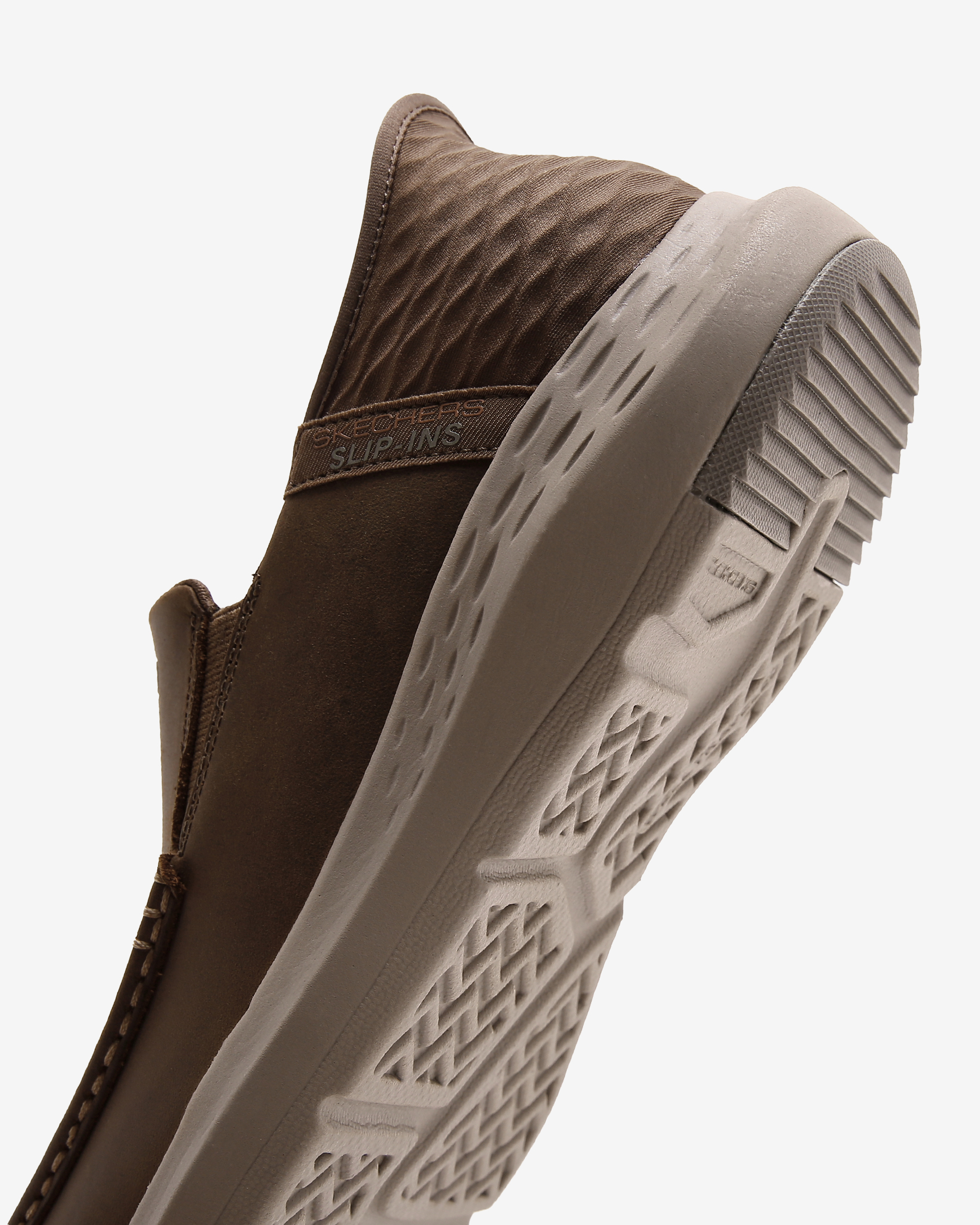 Skechers Slip-ins:parson - Oswin Erkek Bej Günlük Ayakkabı 204866 DSRT