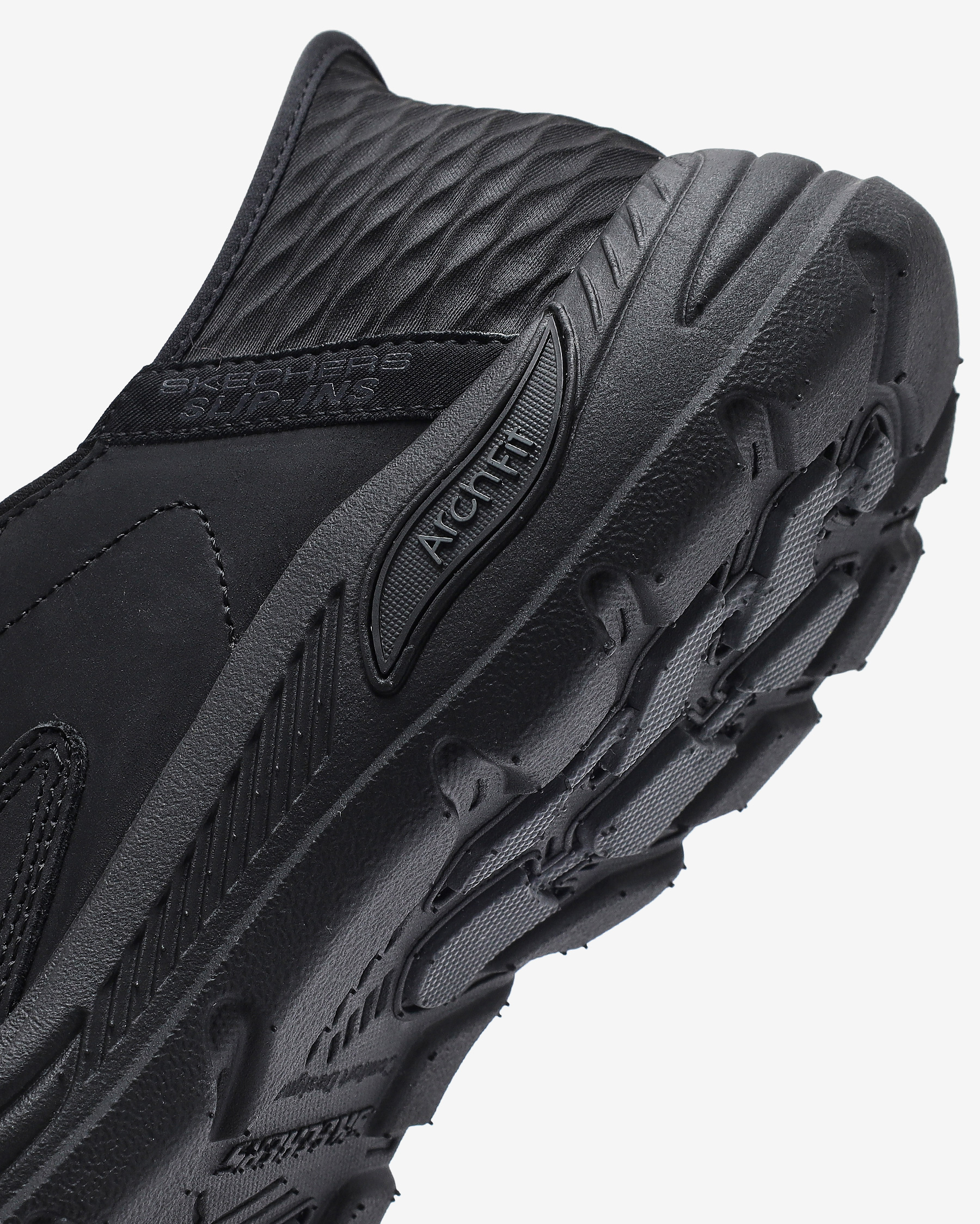 Skechers Arch Fit Motley - Milo Erkek Siyah Spor Ayakkabı 205204 BBK