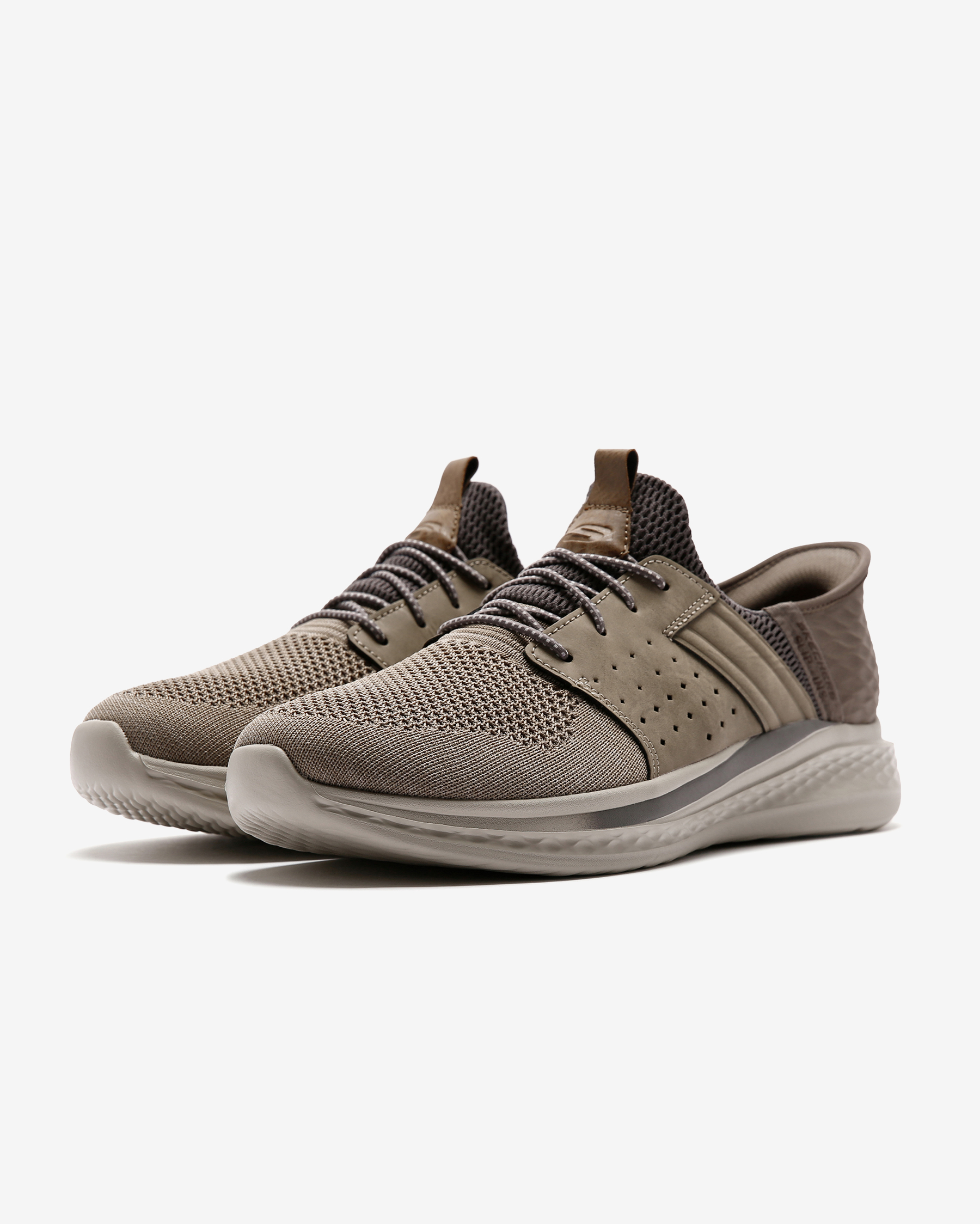 Skechers Slade - Ocon Erkek Bej Günlük Ayakkabı 210811 TPE