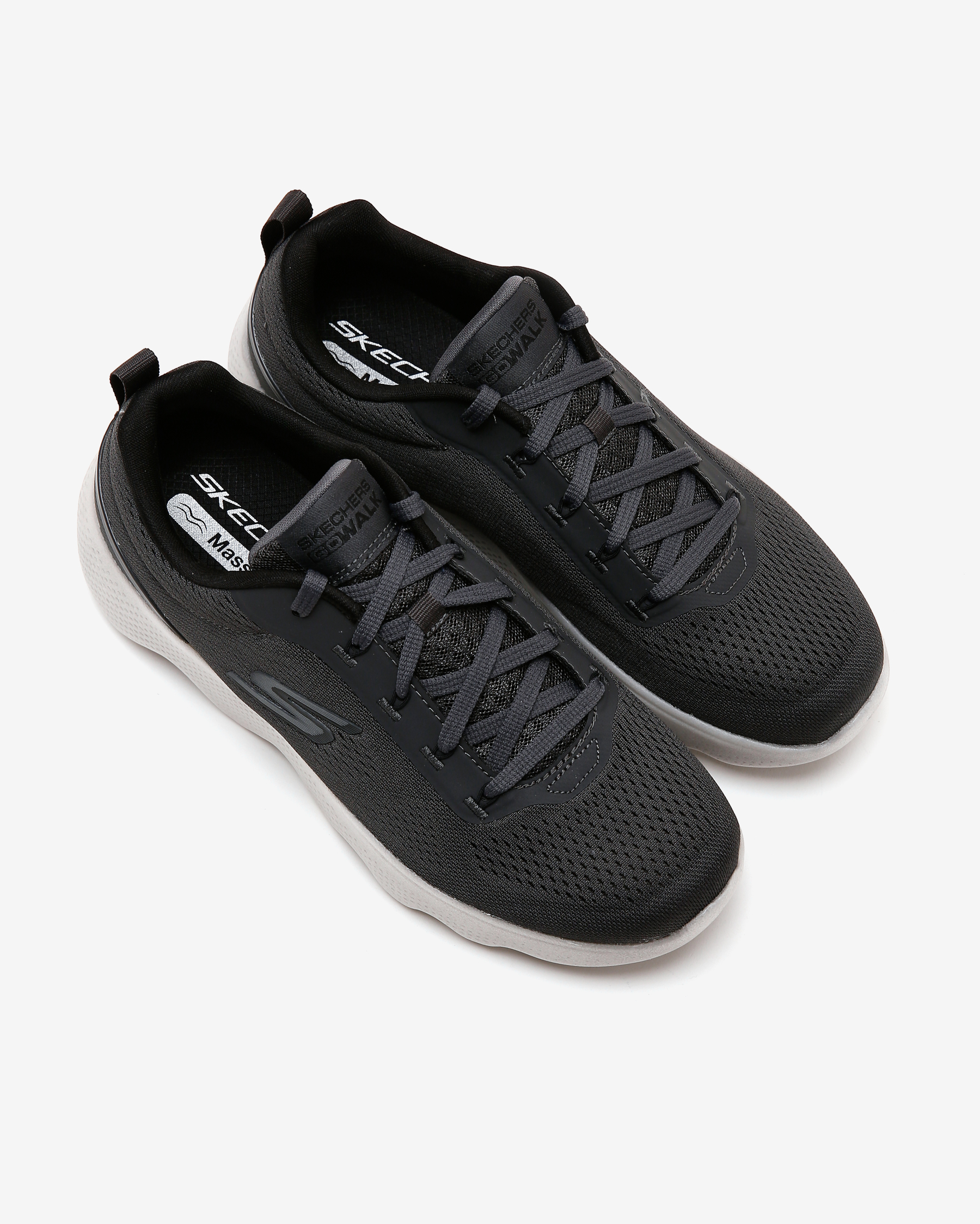 Skechers Go Walk Massage Fit Erkek Gri Yürüyüş Ayakkabısı 216404 CHAR