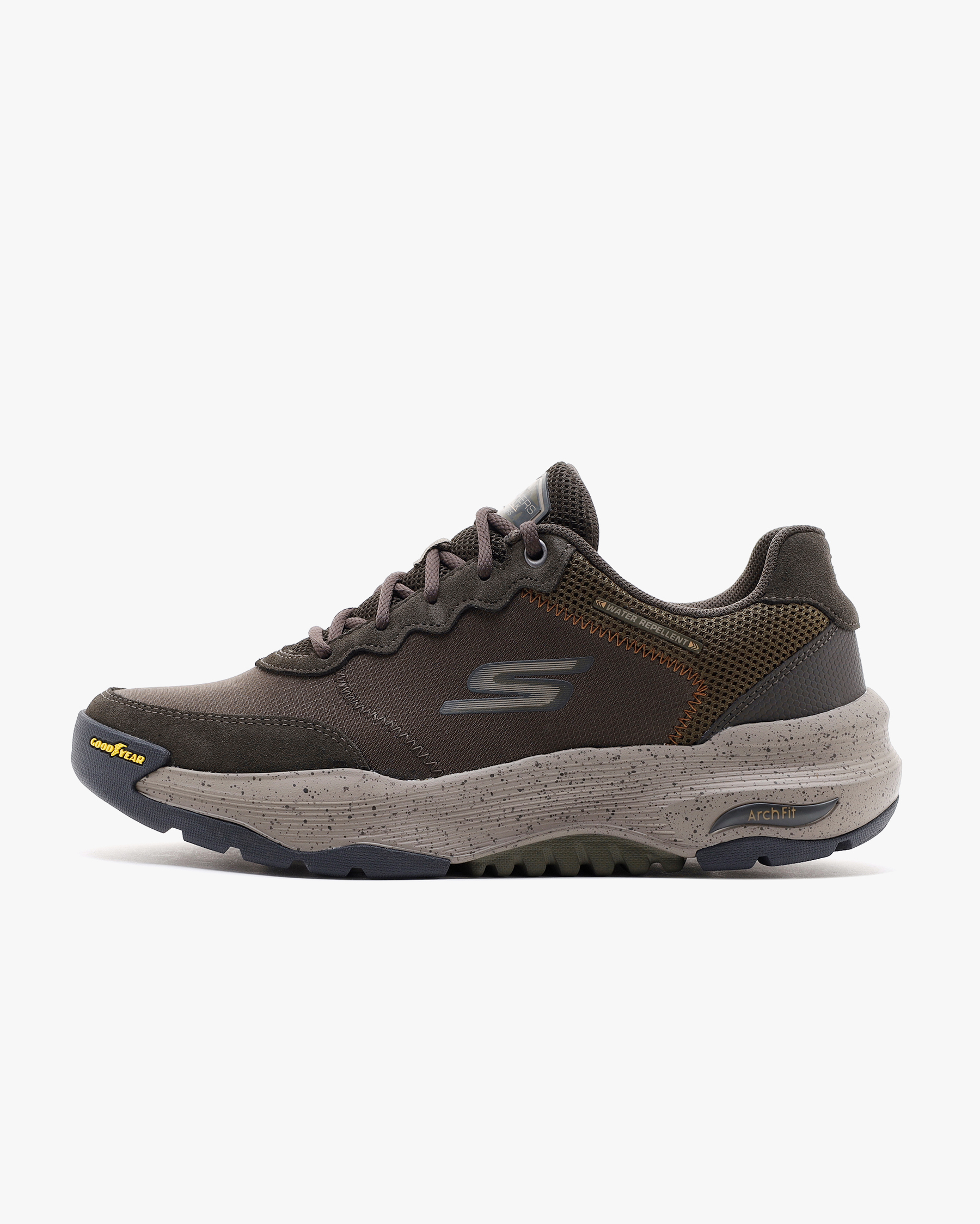 Skechers Go Walk Arch Fit Outdoor - Opalite Rock Erkek Kahverengi