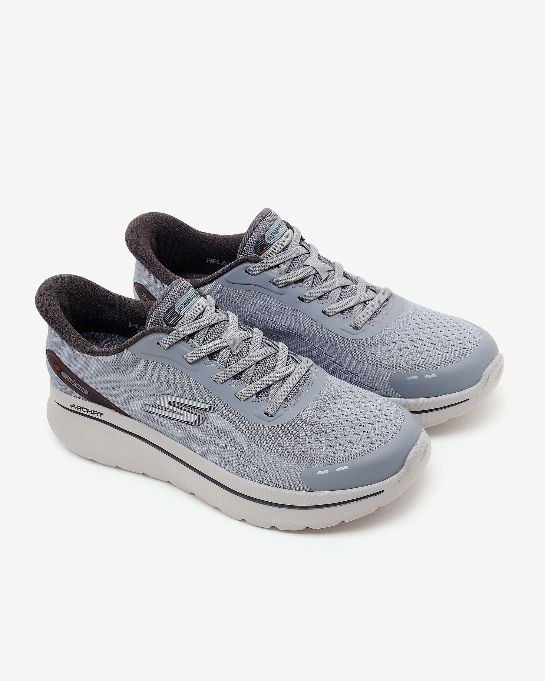 Skechers Go Walk Arch Fit N-joy Erkek Gri Yürüyüş Ayakkabısı