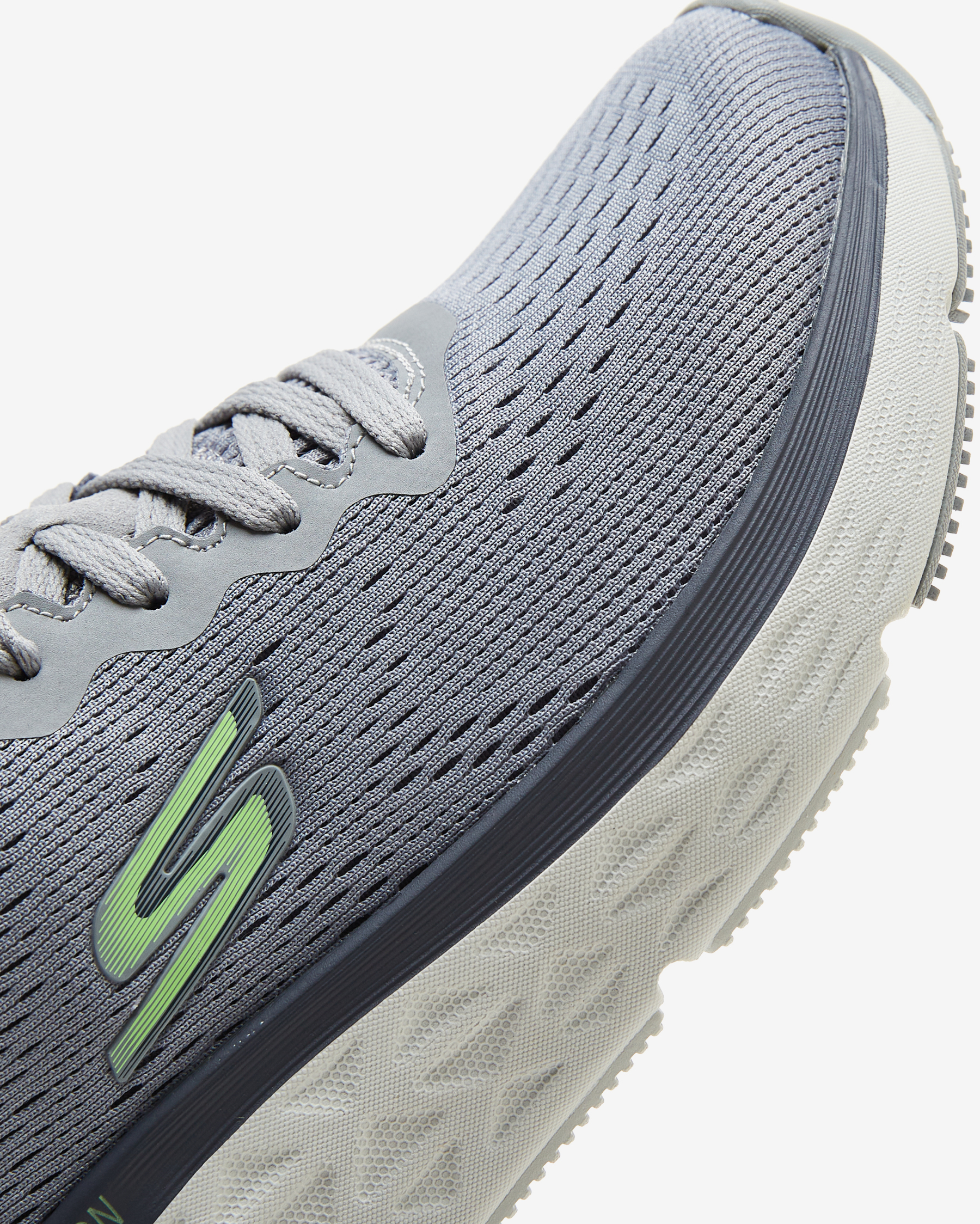 Skechers Max Cushioning Delta - Speed Up Erkek Gri Koşu Ayakkabısı