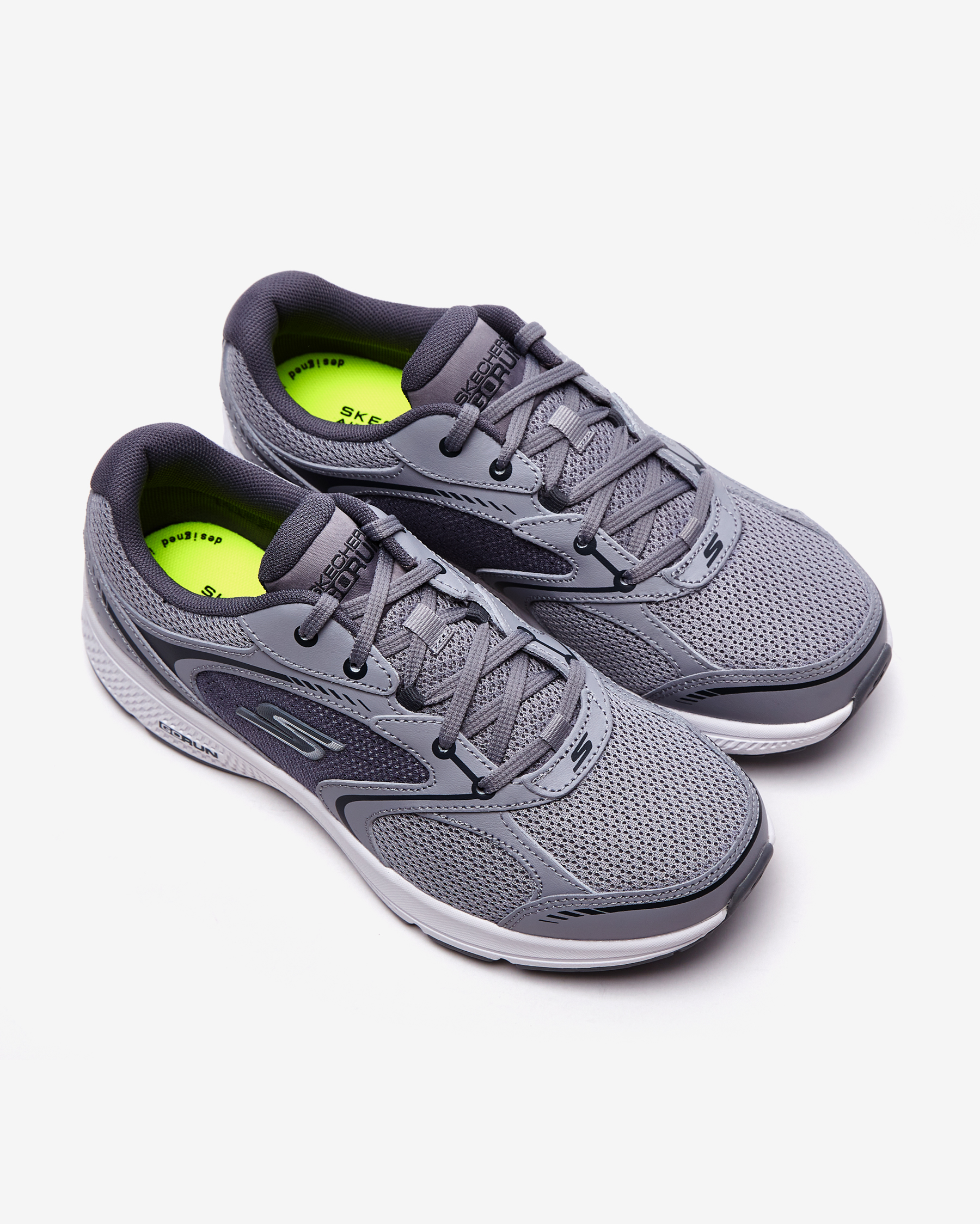 Skechers Go Run Consistent - Specie Erkek Gri Koşu Ayakkabısı