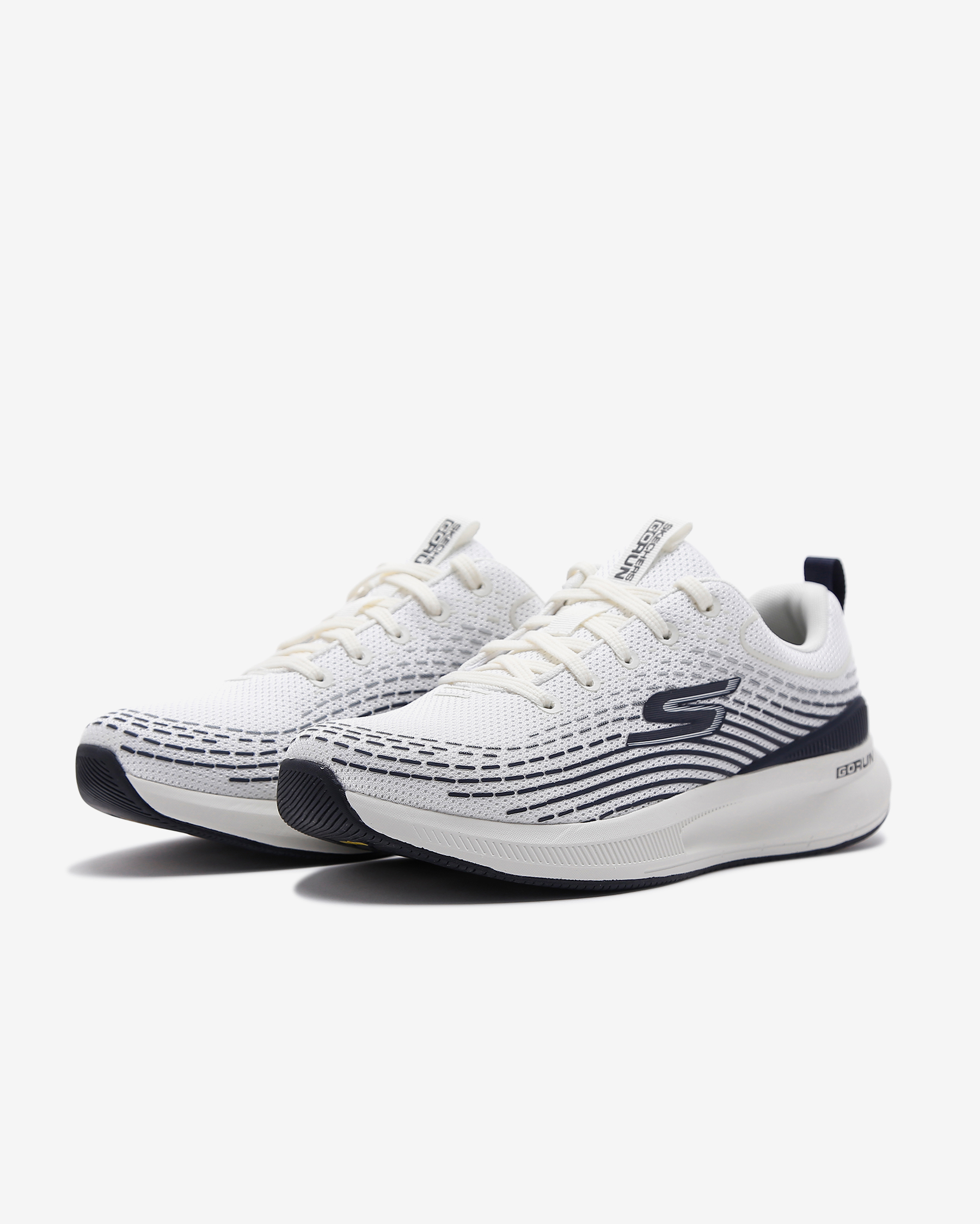 Skechers Go Run Pulse Erkek Beyaz Koşu Ayakkabısı 220536 WNV