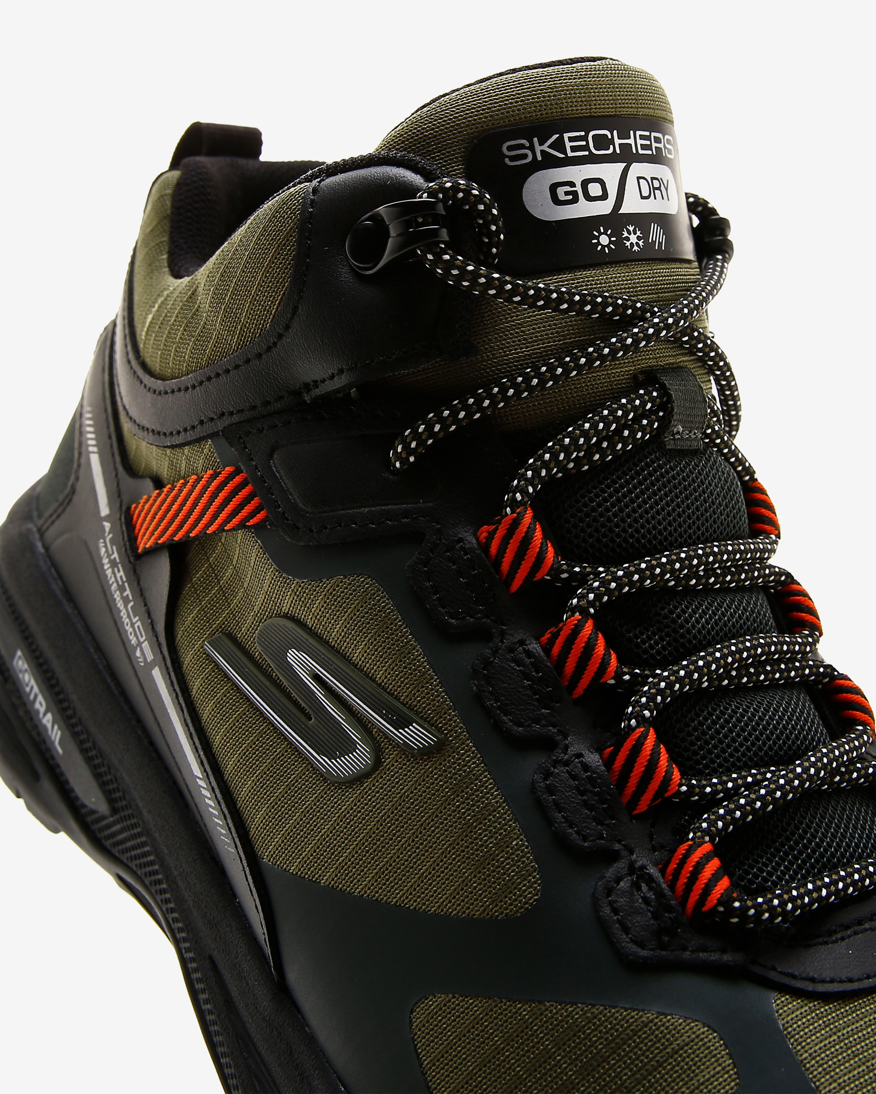 Skechers Go Run Trail Altitude - Water Erkek Haki Outdoor Ayakkabı