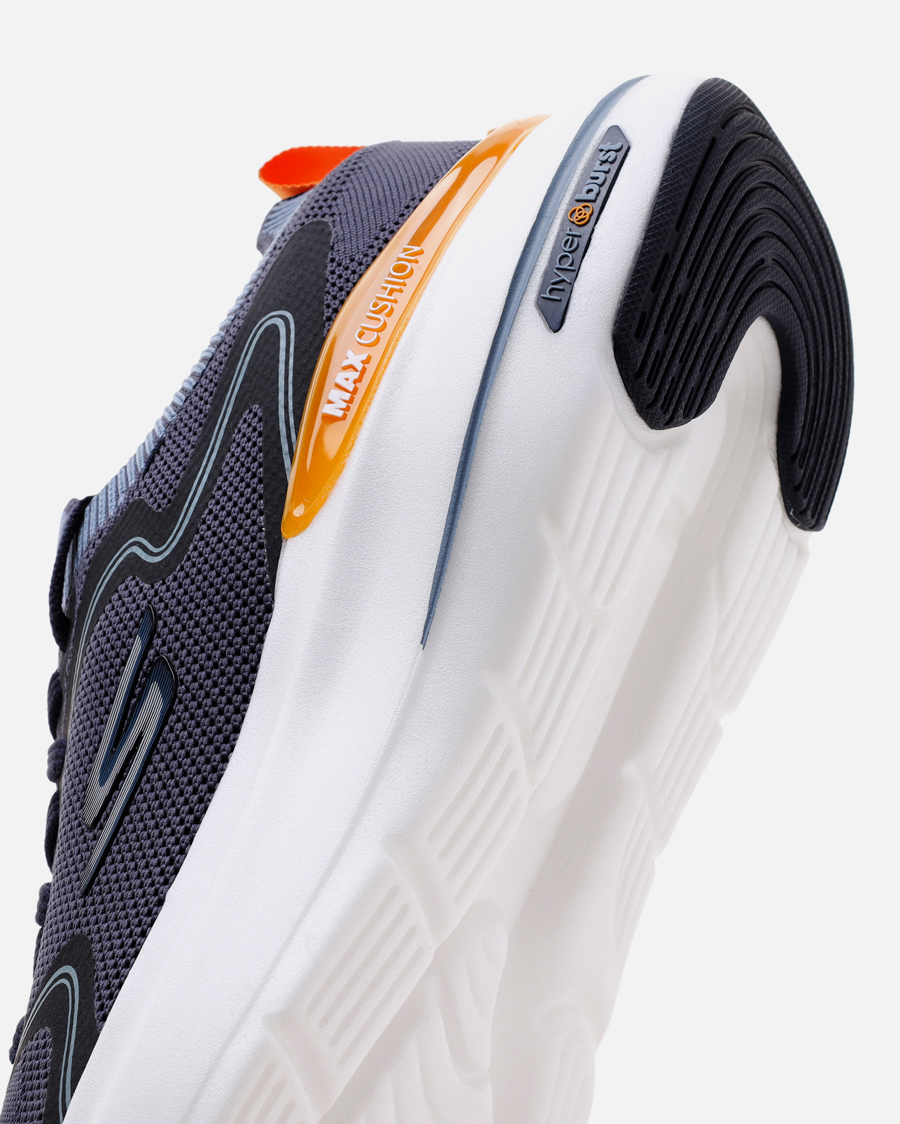 Skechers Max Cushioning Hyper Burst - Smooth Strike Erkek Lacivert