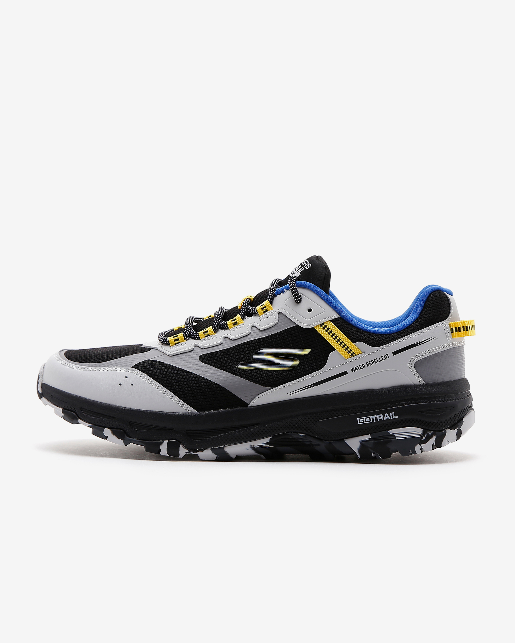 Skechers Go Run Trail Altitude - Marbl Erkek Gri Koşu Ayakkabısı