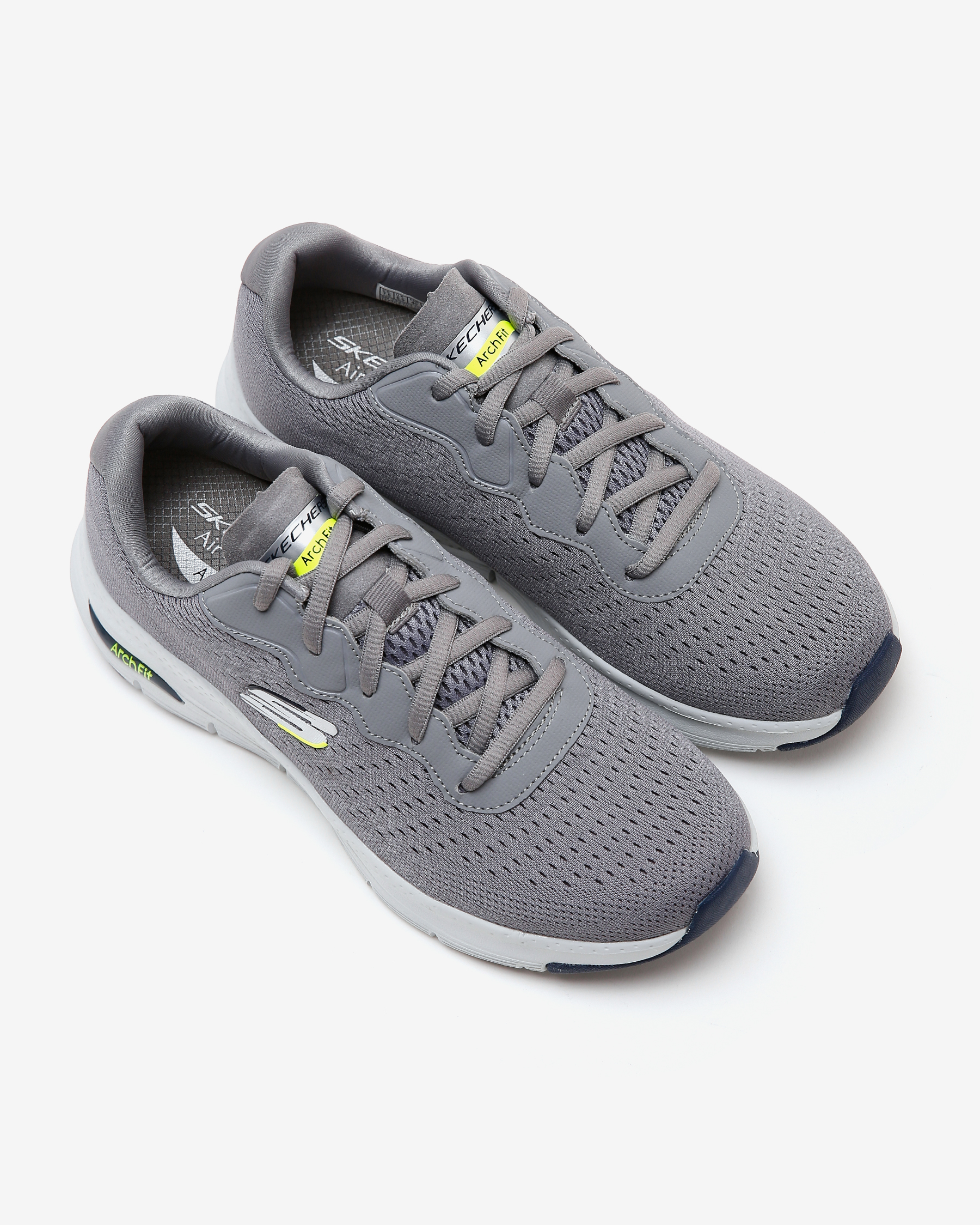 Skechers Arch Fit - Infinity Cool Erkek Gri Spor Ayakkabı 232303 GRY