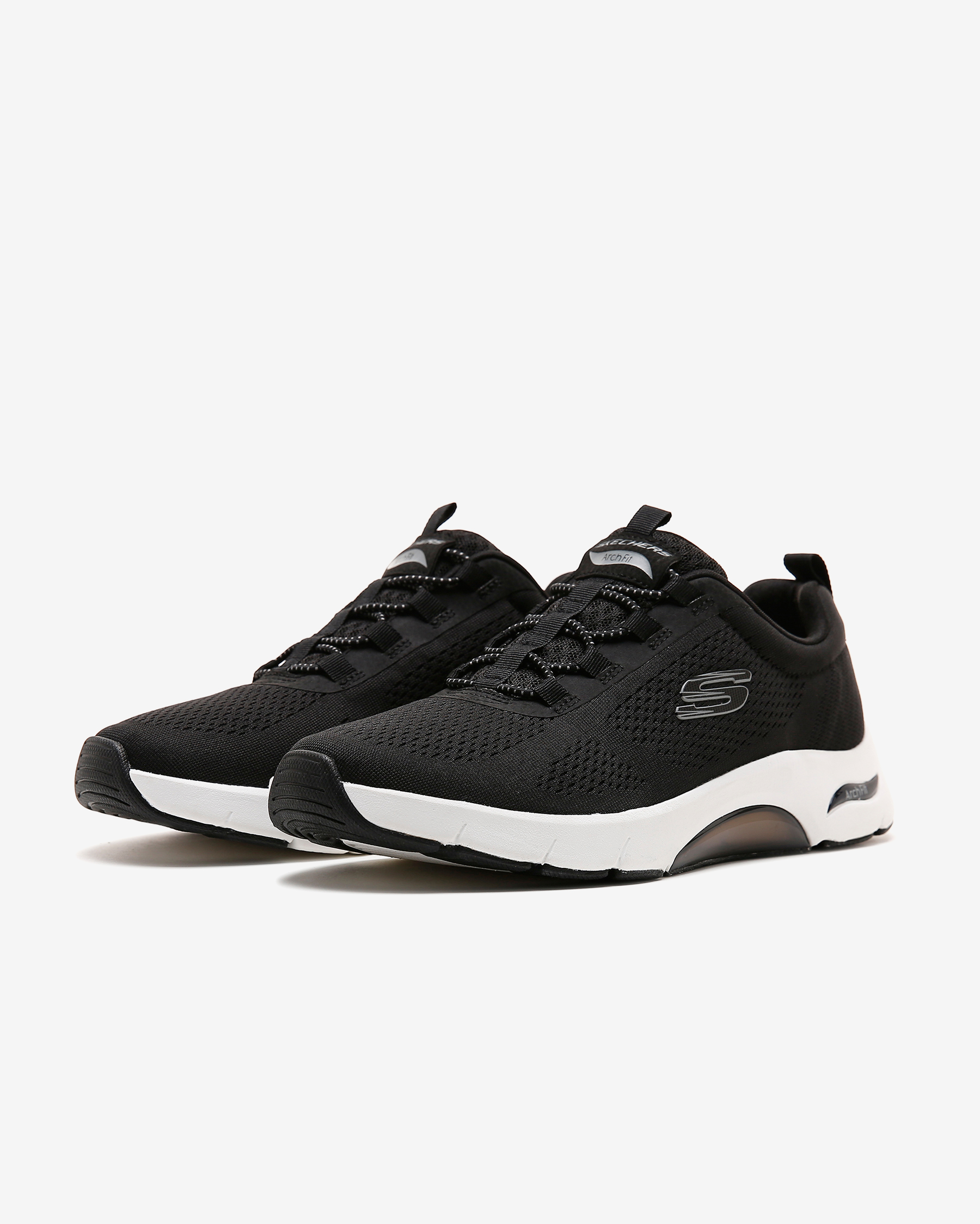 Skechers Skech - Air Arch Fit - Billo Erkek Siyah Spor Ayakkabı