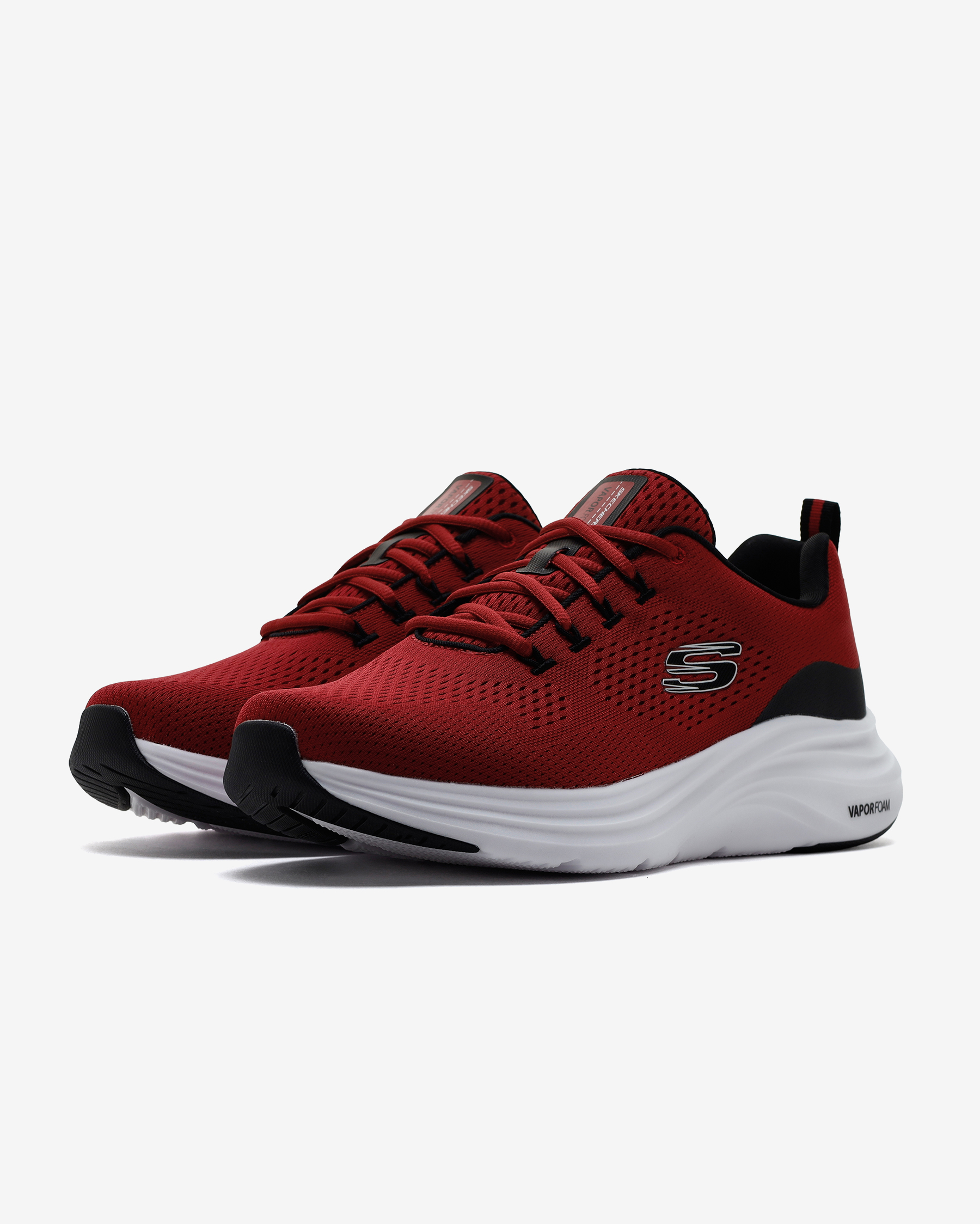 Skechers Vapor Foam Erkek Kırmızı Spor Ayakkabı 232625 RDBK
