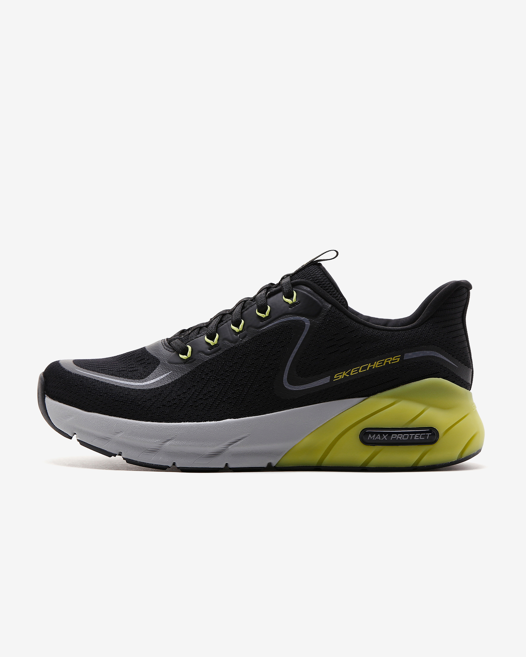 Skechers Max Protect Sport - Bream Erkek Siyah Spor Ayakkabı