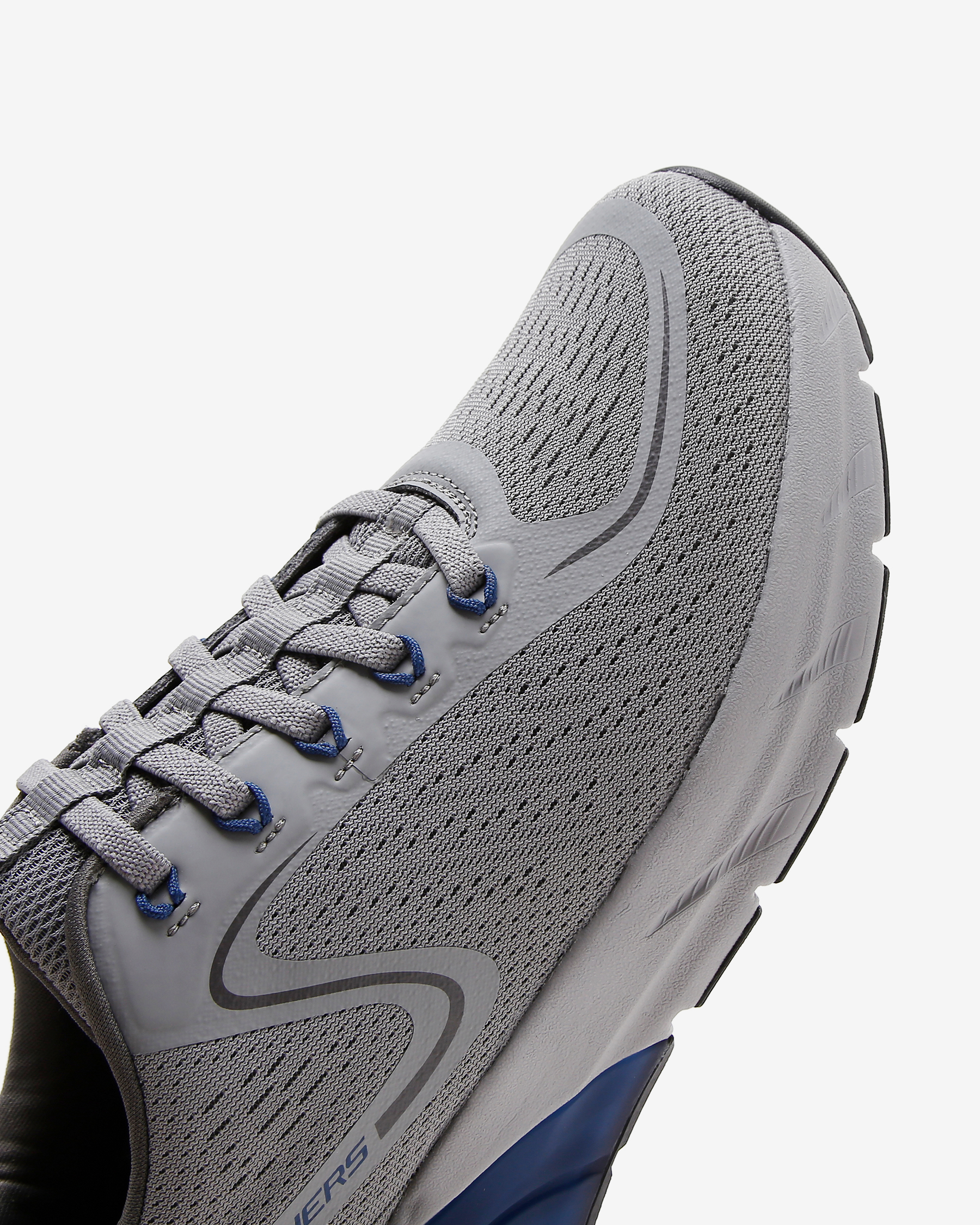 Skechers Max Protect Sport - Bream Erkek Gri Spor Ayakkabı 232664 GYBL