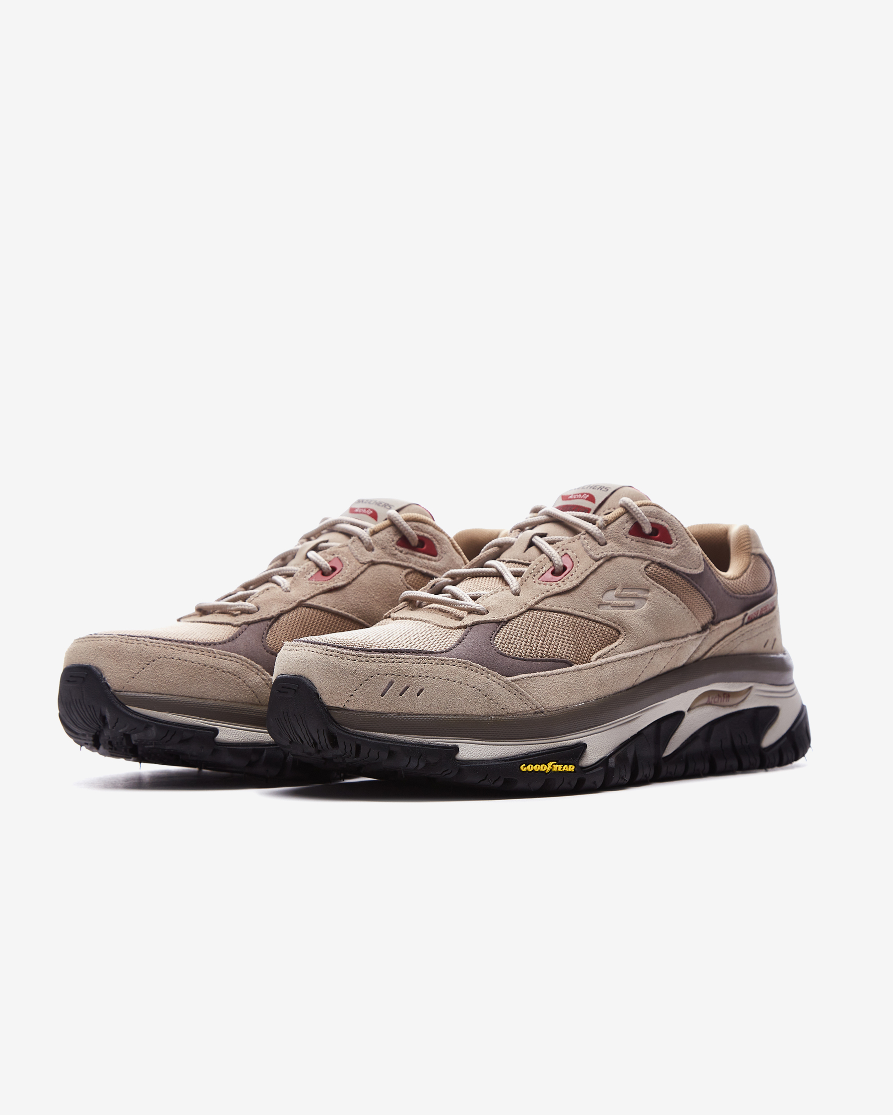 Skechers Arch Fit Road Walker Erkek Bej Outdoor Ayakkabı 237332 NAT