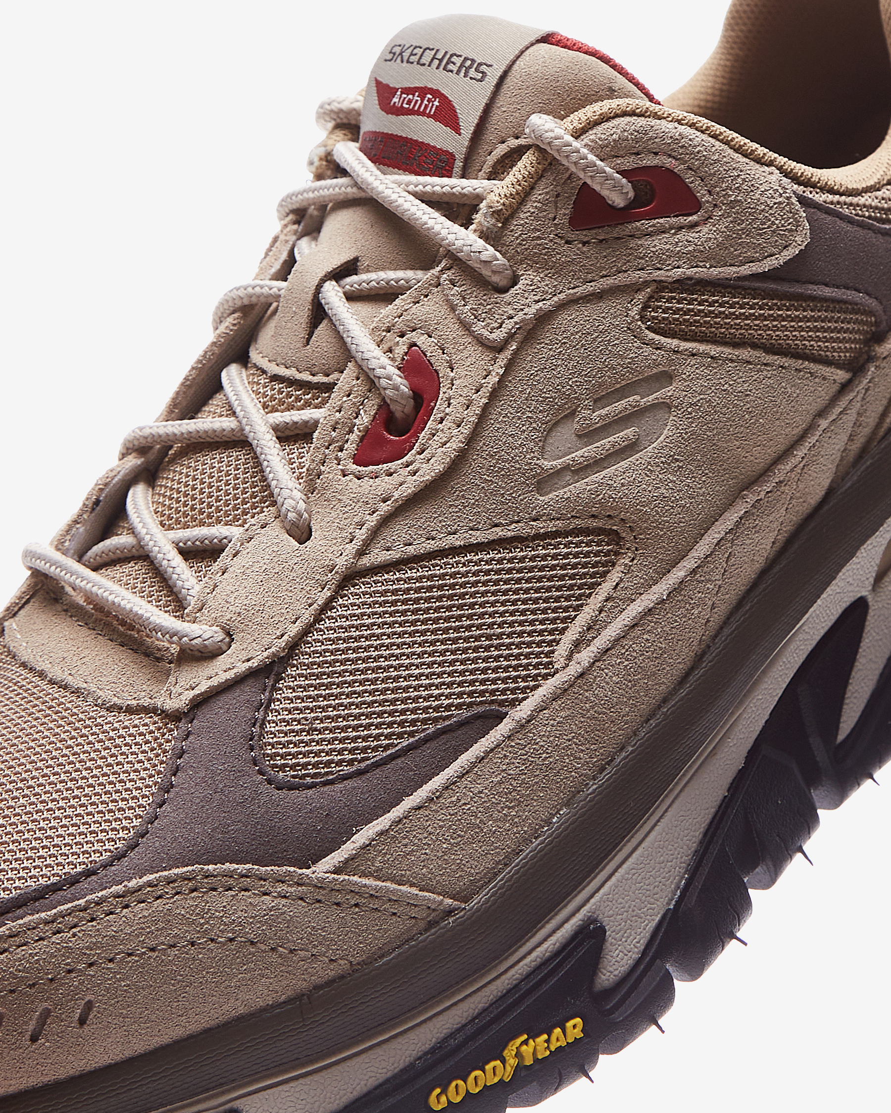 Skechers Arch Fit Road Walker Erkek Bej Outdoor Ayakkabı 237332 NAT