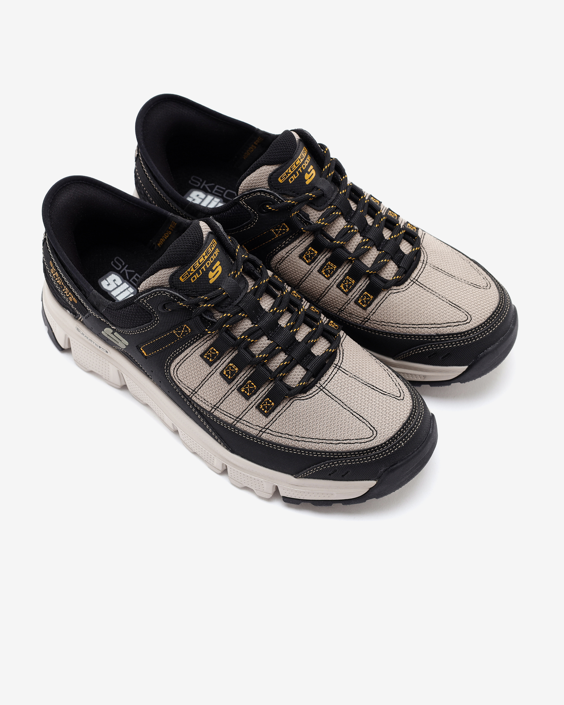 Skechers Summits AT Slip-Ins Shoes 237622/TPBK‎ Taupe/Black Men\'s Size 8 US Skechers Skechers Slip-ins: Summits At Erkek Bej Outdoor  main image 2