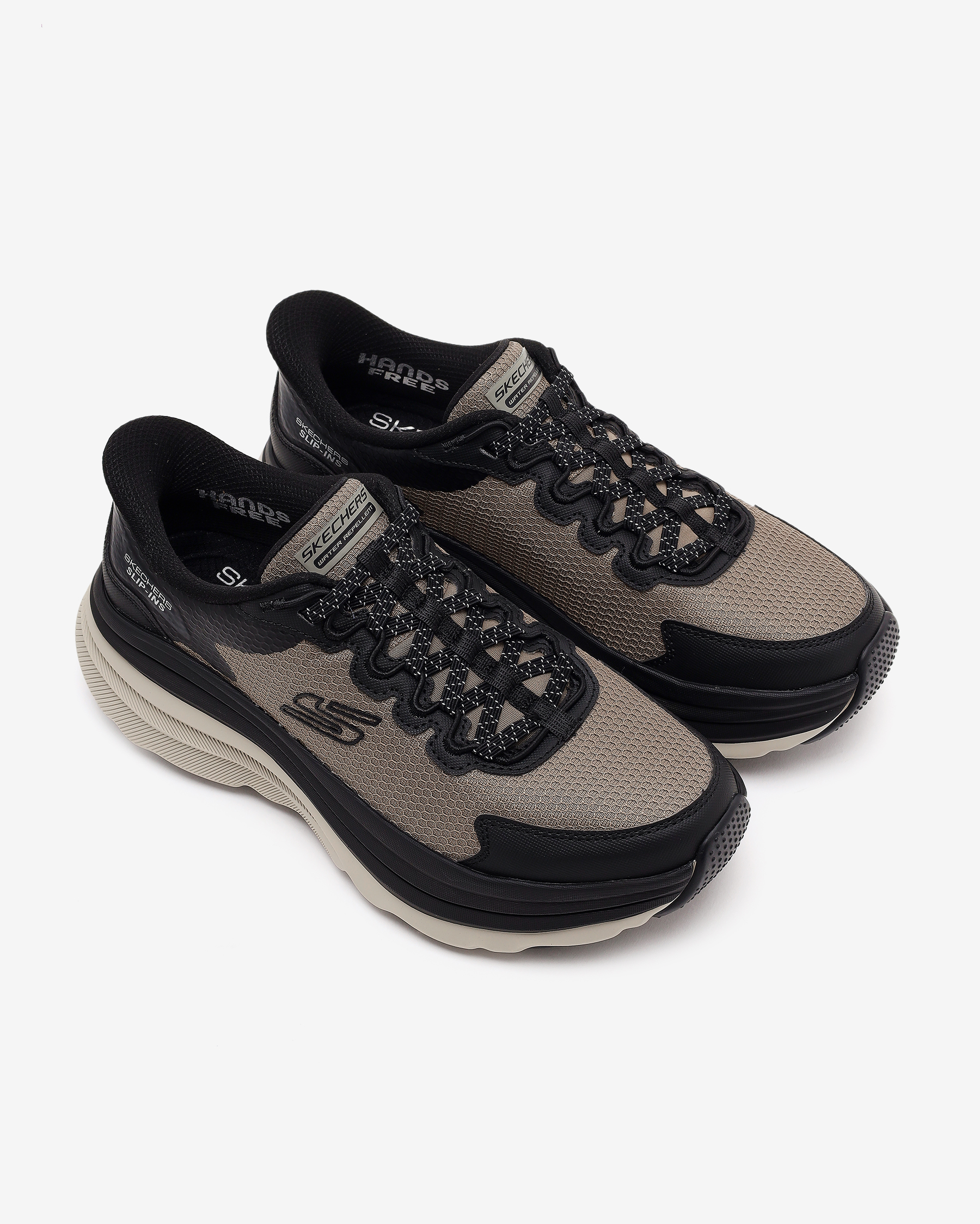 エイプ50 Skechers Max Cushioning Zirrus Erkek Bej Koşu Ayakkabısı 237815 TPBK