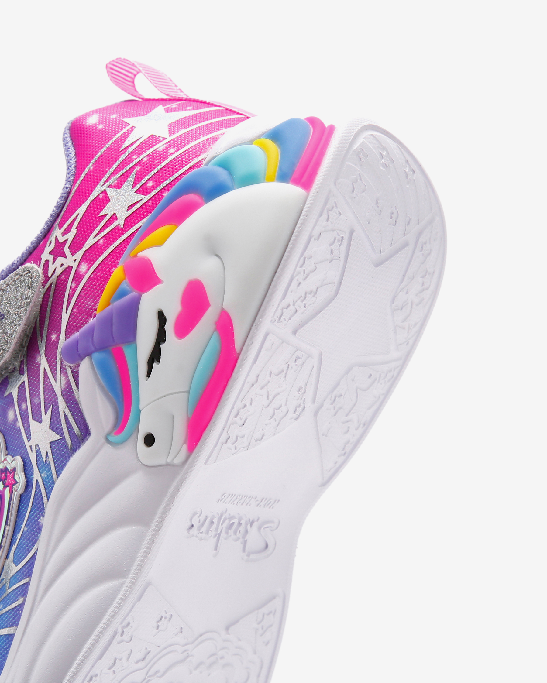 Skechers Unicorn Dreams - Wishful Magic Büyük Kız Çocuk Gri Işıklı
