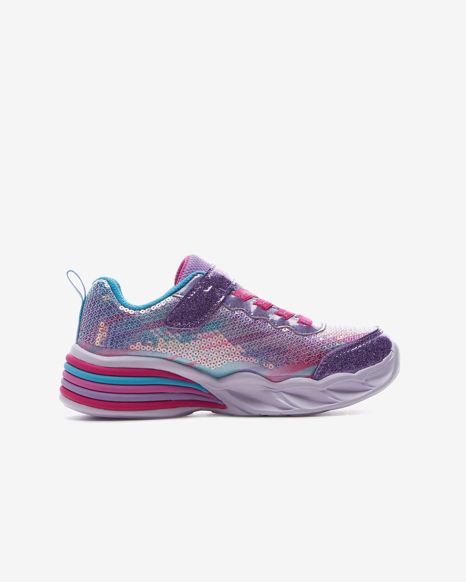 Skechers Sweetheart Lights - Lets Shine Büyük Kız Çocuk Mor Işıklı