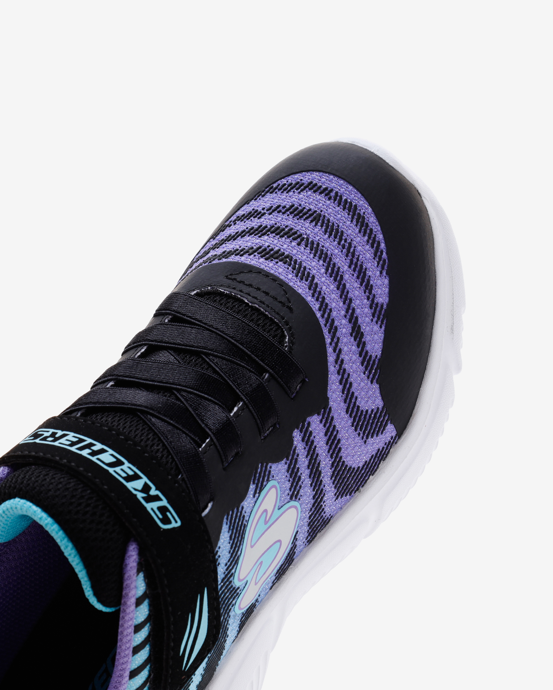 Skechers Go Run 650 - Fierce Flash Büyük Kız Çocuk Siyah Koşu