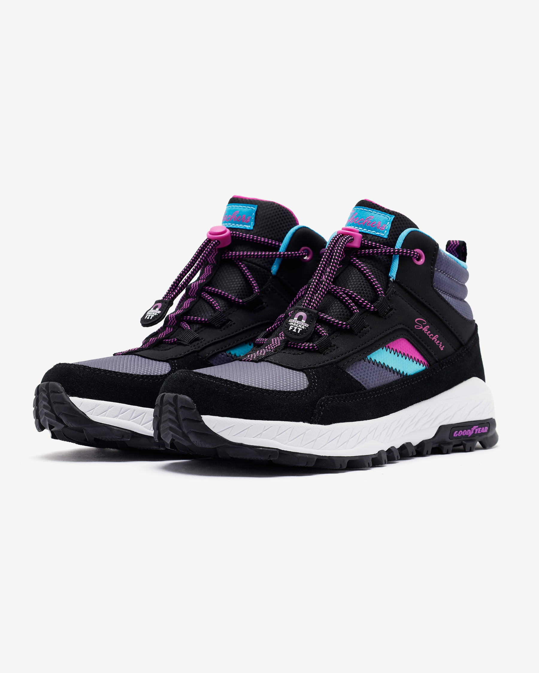 Skechers Fuse Tread - Let's Explore Büyük Kız Çocuk Siyah Bot