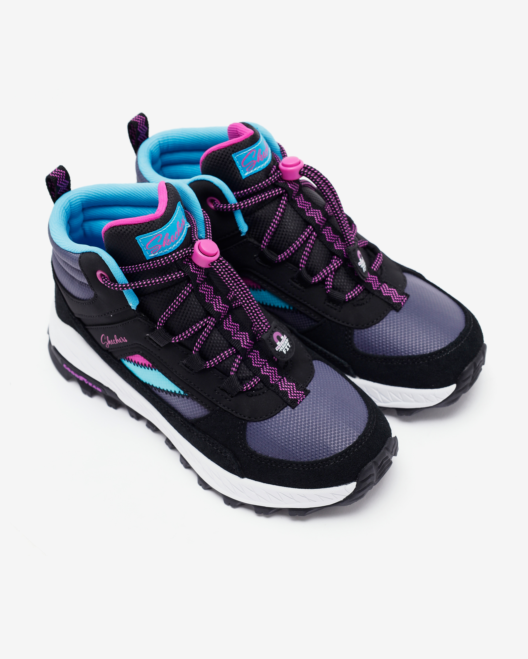 Skechers Fuse Tread - Let's Explore Büyük Kız Çocuk Siyah Bot