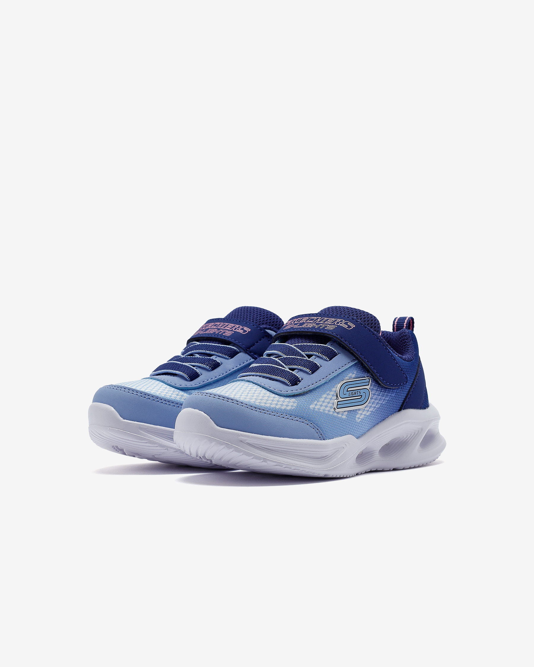 その他 bubble Blue glow in the dark Skechers Skechers Sola Glow - Ombre Deluxe Küçük Kız Çocuk