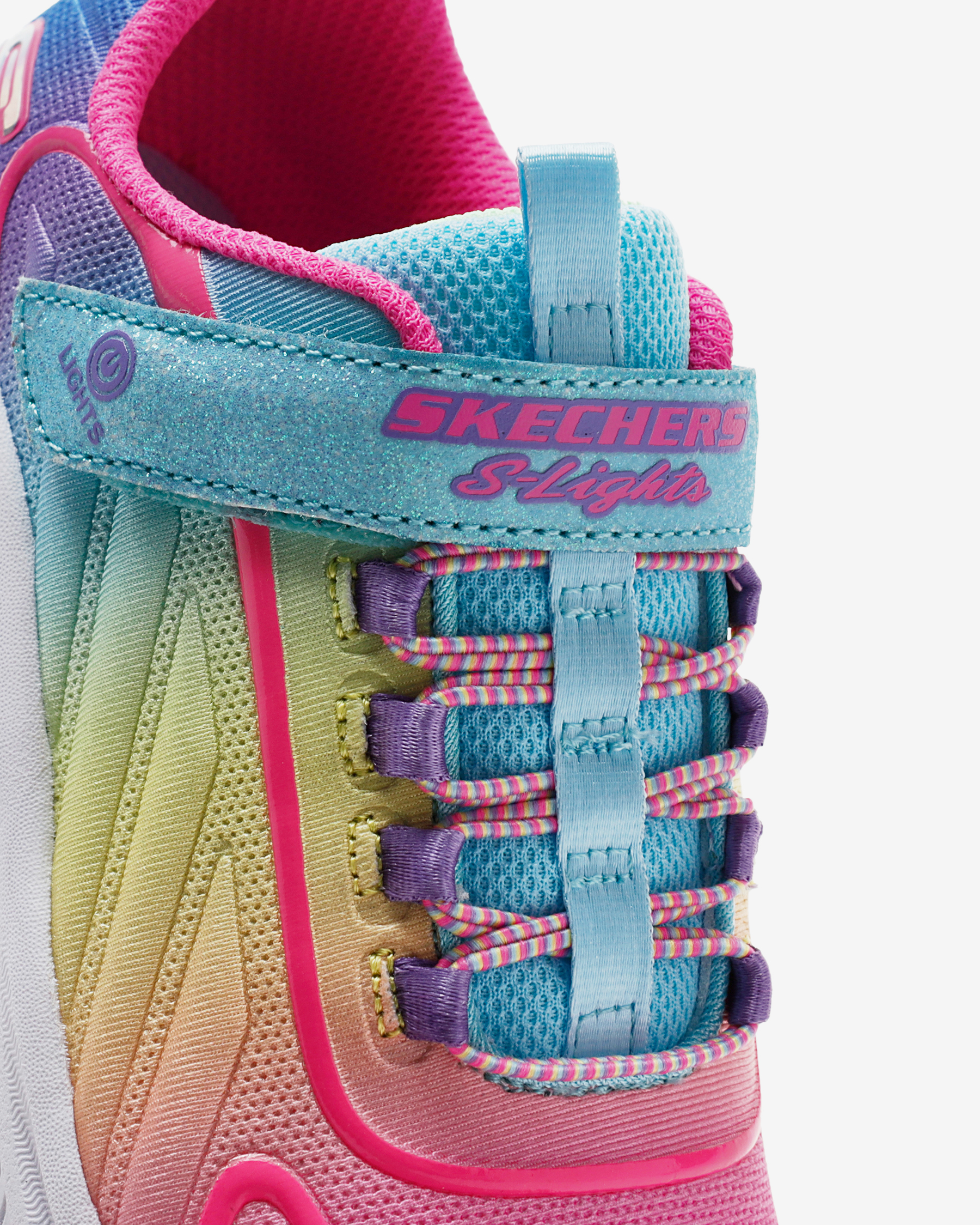 Skechers Rainbow Cruisers Büyük Kız Çocuk Mavi Işıklı Spor