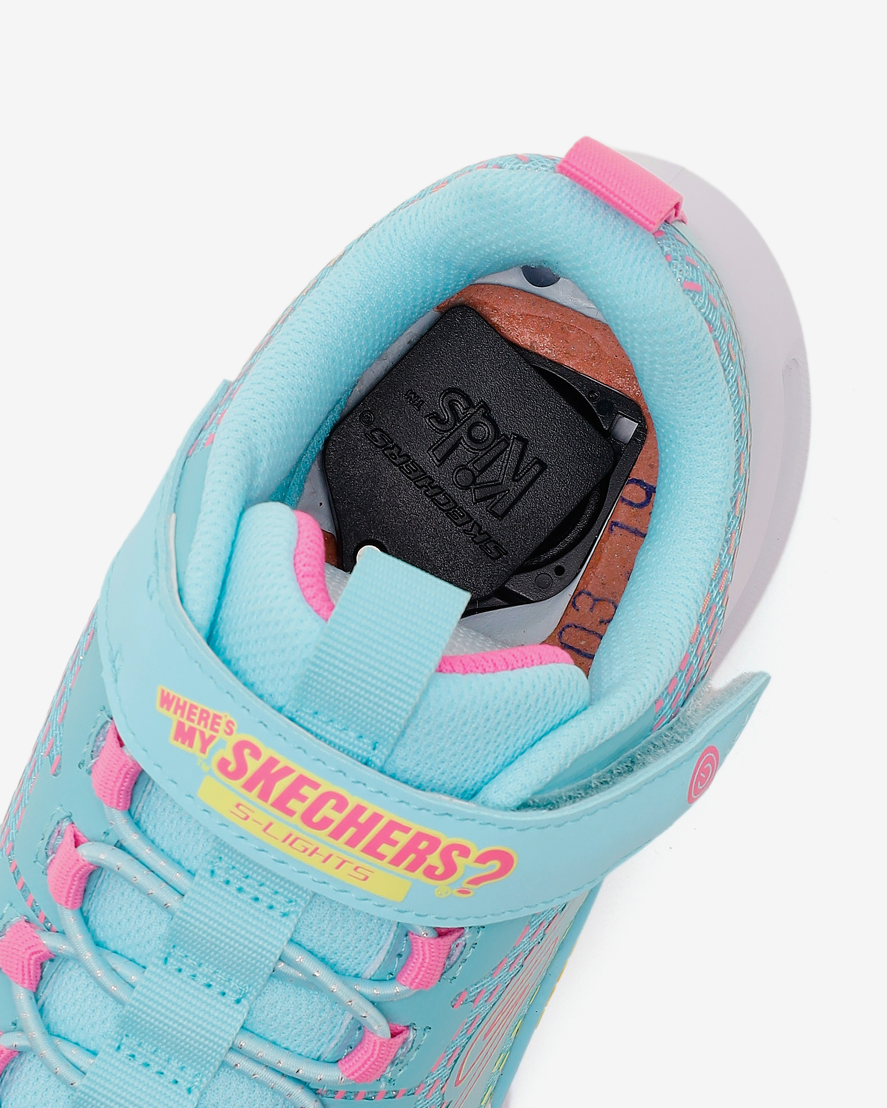 Skechers Find My Lighted 1 Büyük Kız Çocuk Mavi Işıklı Spor
