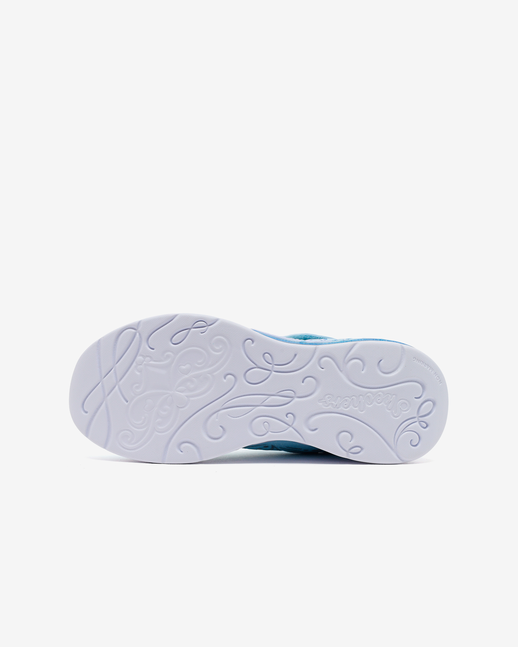 Skechers Princess Steps Büyük Kız Çocuk Mavi Işıklı Spor Ayakkabı