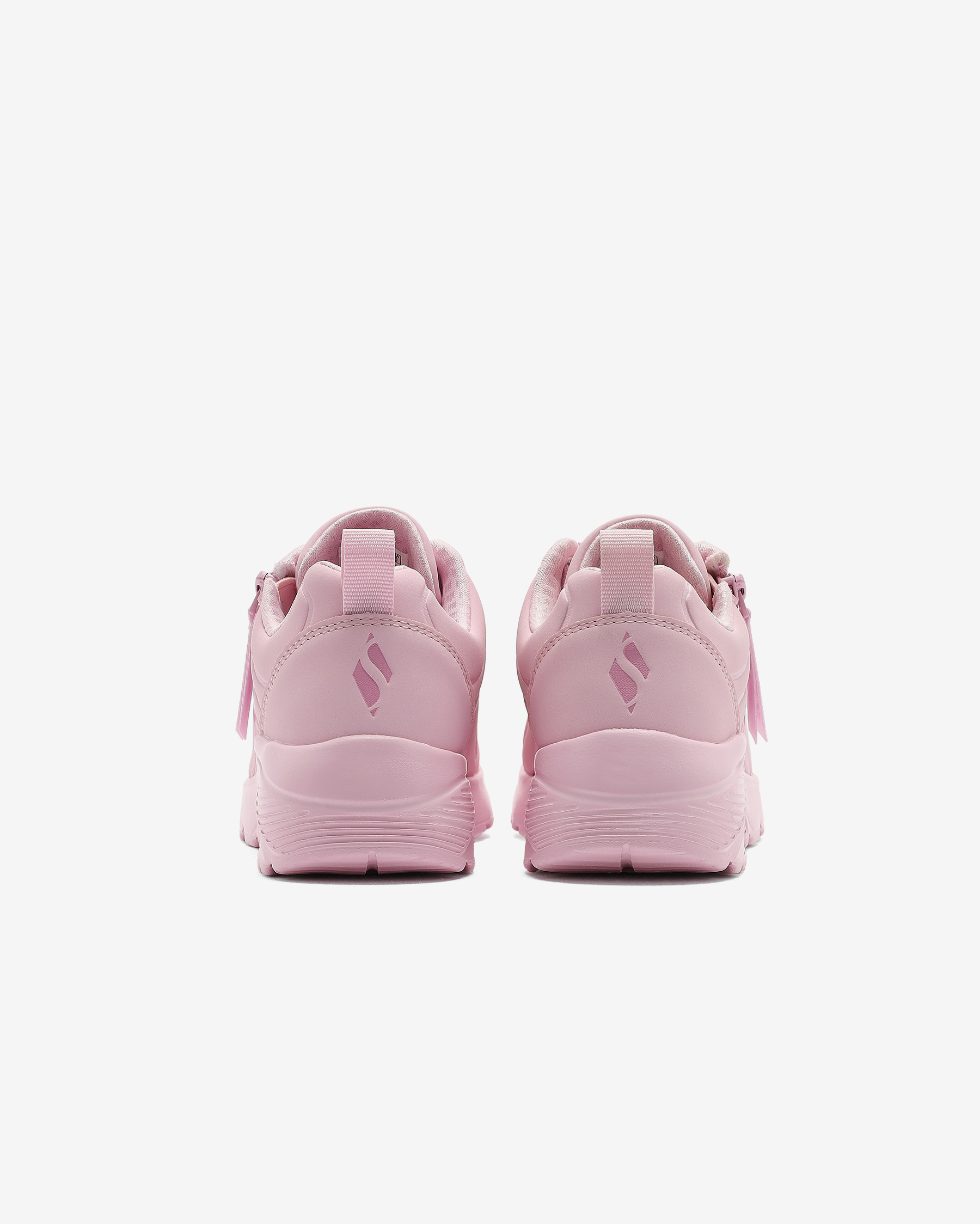 Skechers Uno Lite - Easy Zip Büyük Kız Çocuk Pembe Sneakers