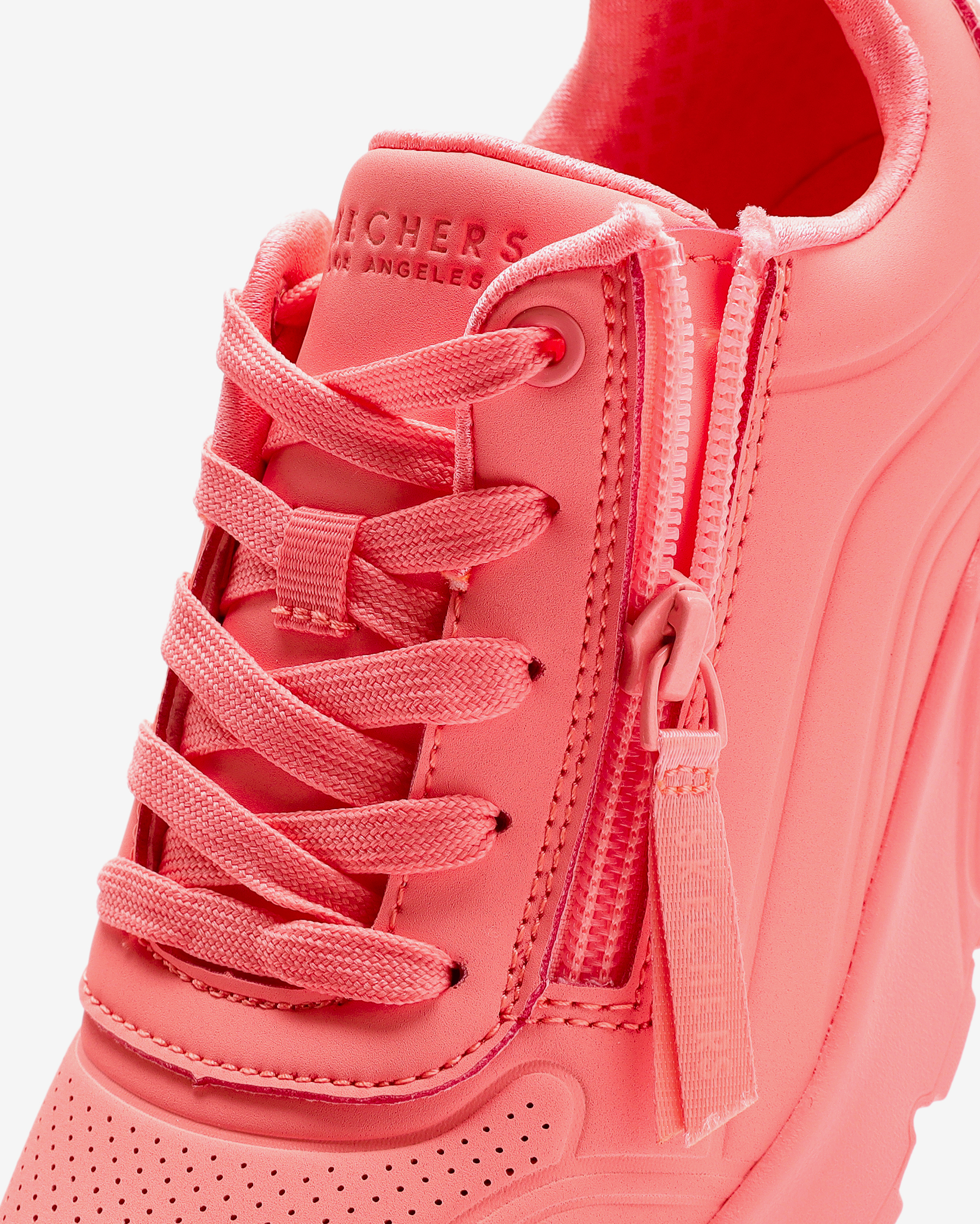takeページ Skechers Uno Lite Neon Zip Büyük Kız Çocuk Turuncu Sneakers