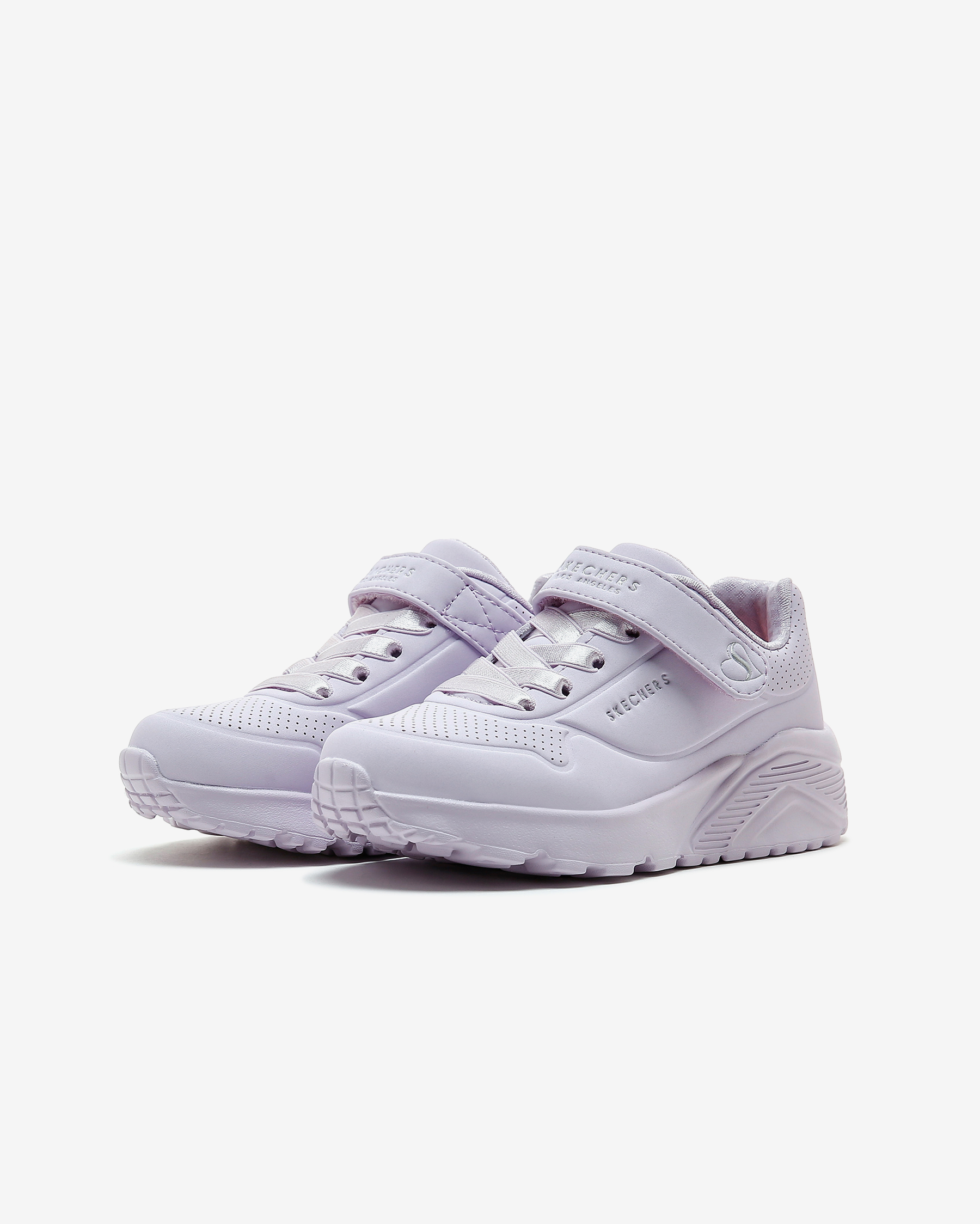 Skechers Uno Lite - Frosty Vibe Büyük Kız Çocuk Mor Spor Ayakkabı