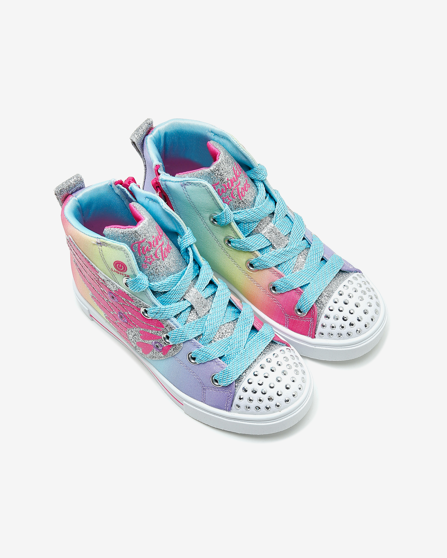 Skechers Twinkle Sparks - Wing Charm Büyük Kız Çocuk Çok Renkli