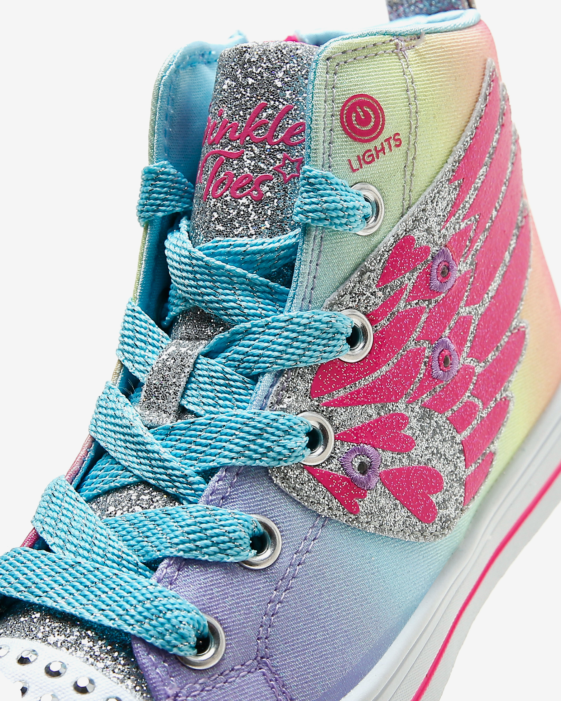 Skechers Twinkle Sparks - Wing Charm Büyük Kız Çocuk Çok Renkli