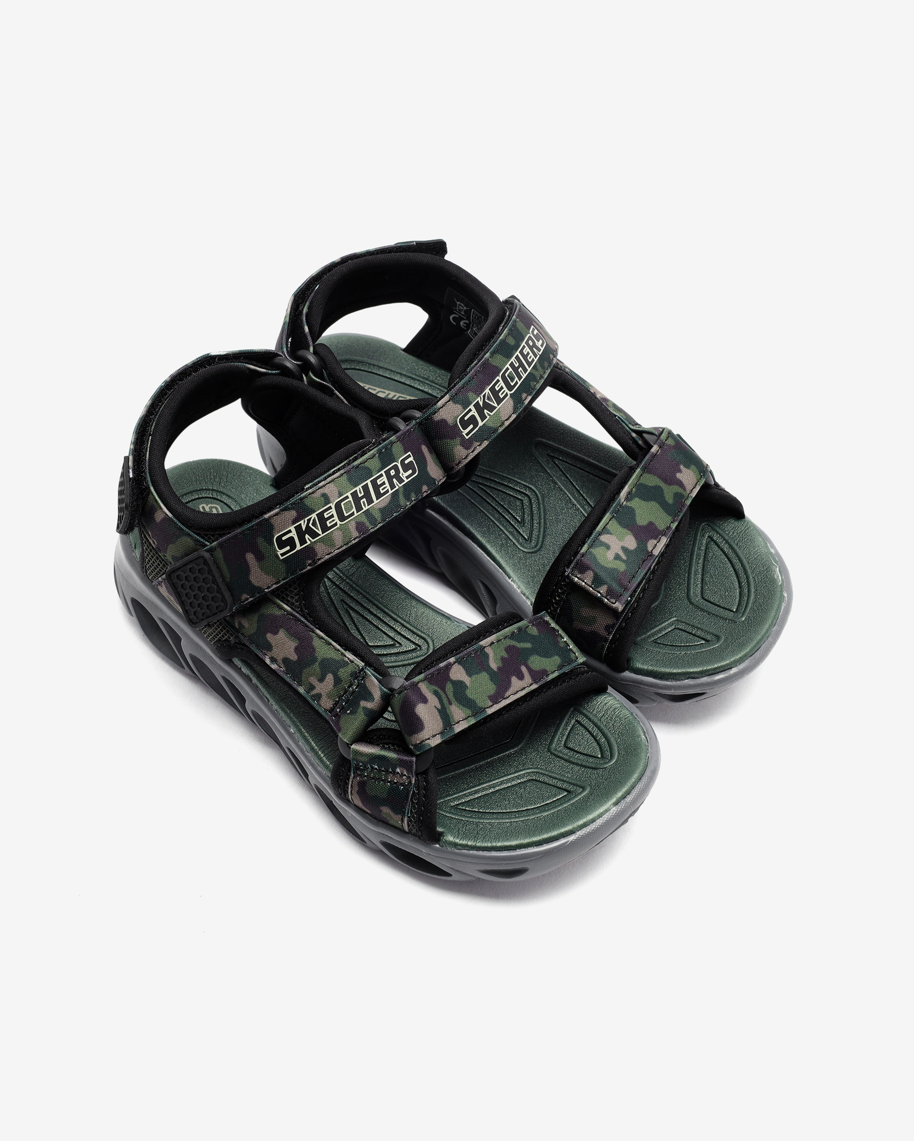 Skechers Hypno-splash - Sun Breaks Büyük Erkek Çocuk Siyah Işıklı